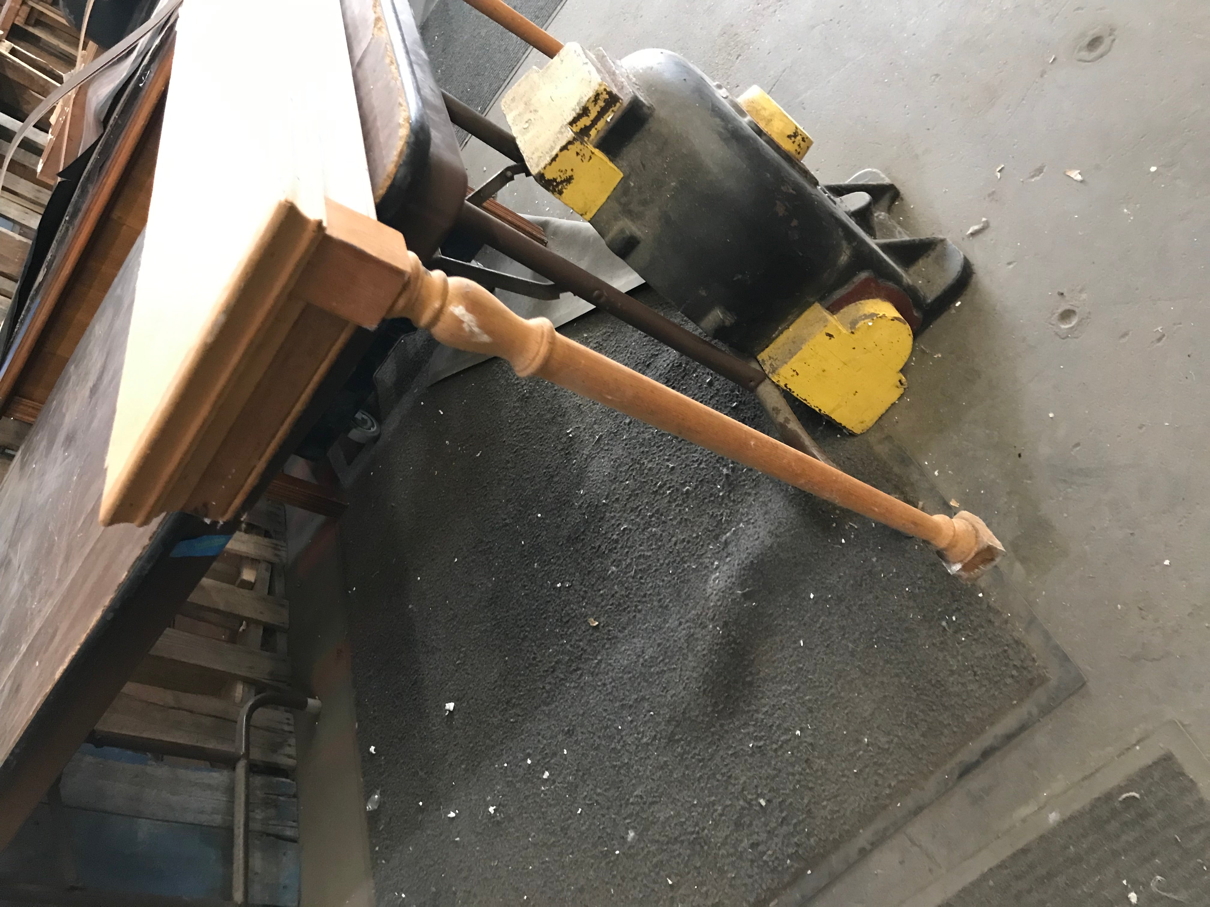 Wood Radiator Shelf w/2 Legs