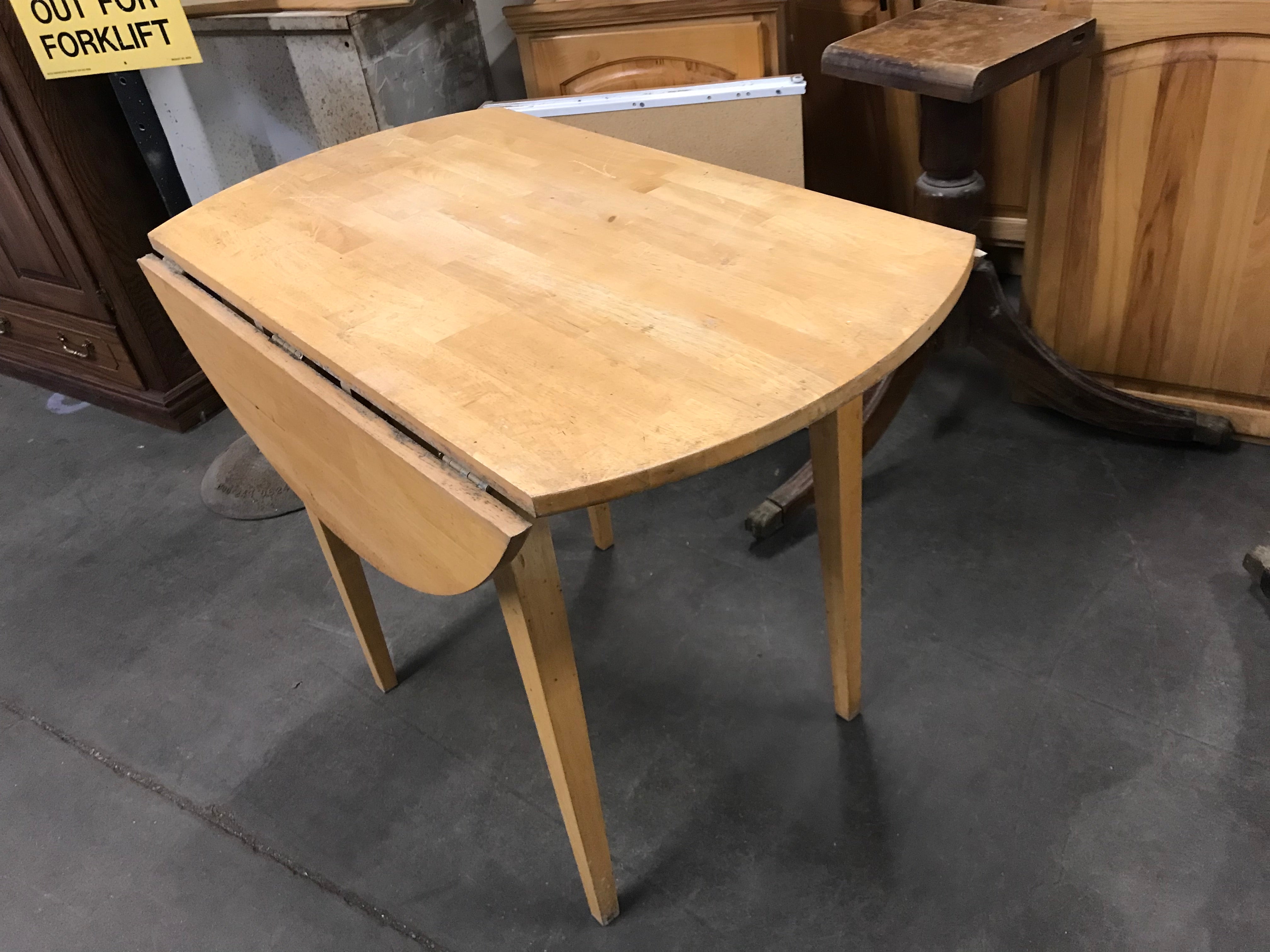Kitchen Table  Round with Drop sides