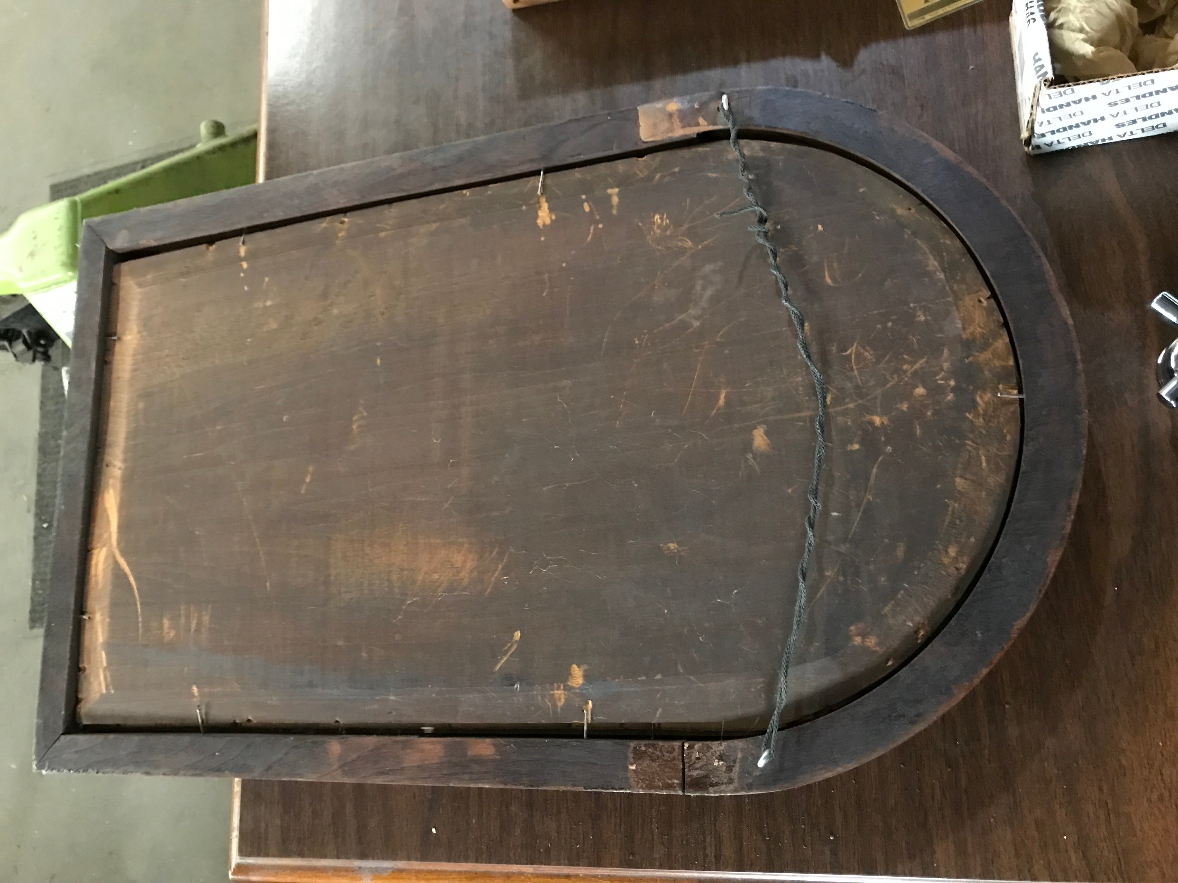 Small Wall Mount Mirror Arched Top