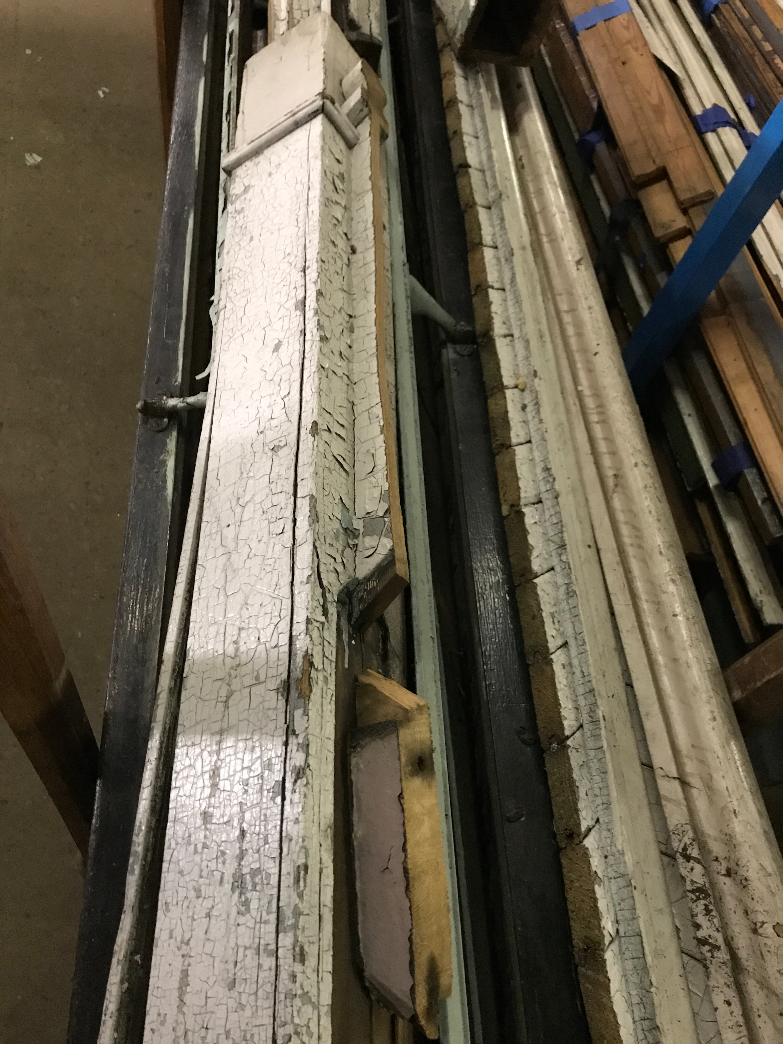Salvaged Newel Post