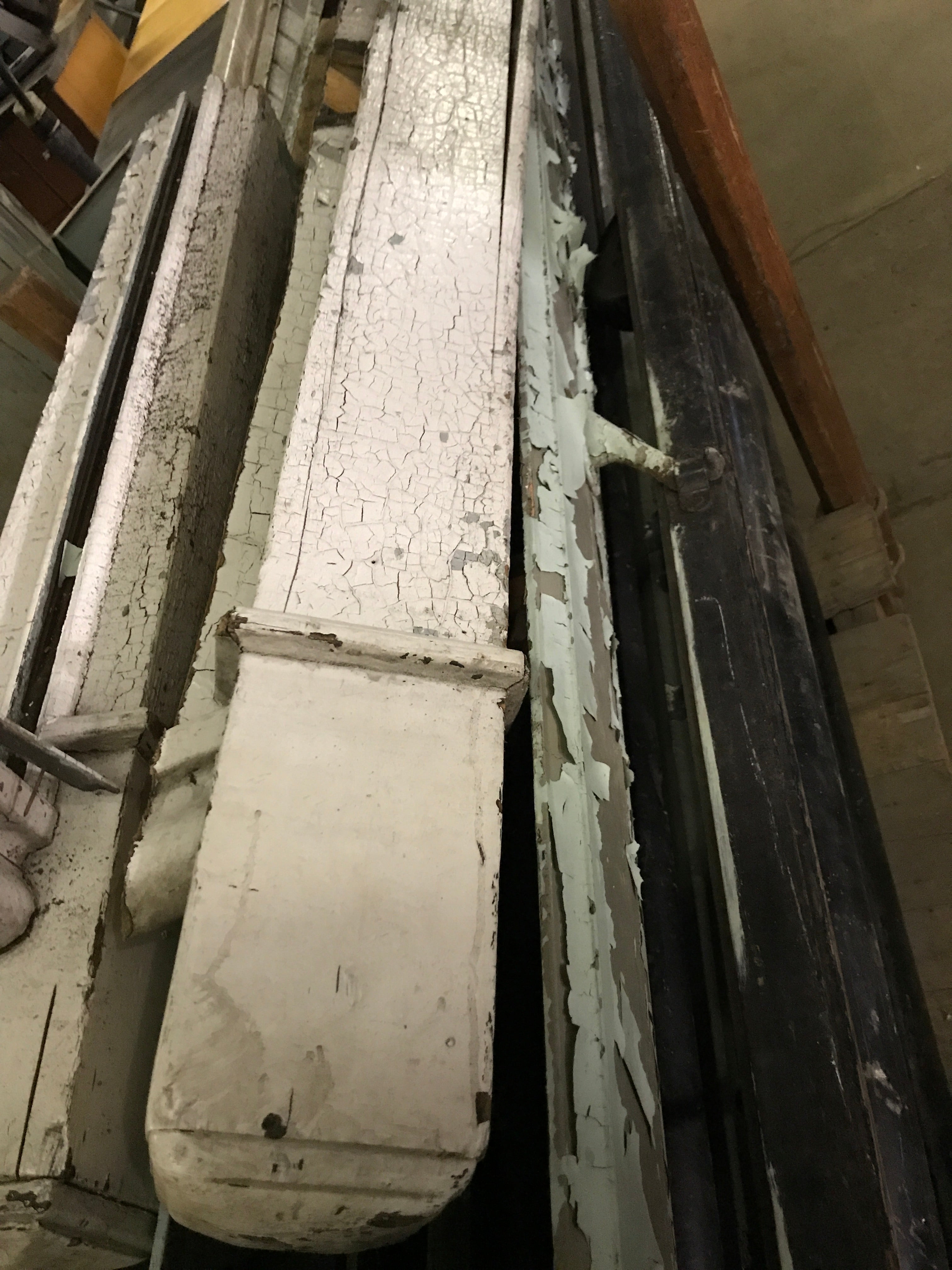 Salvaged Newel Post