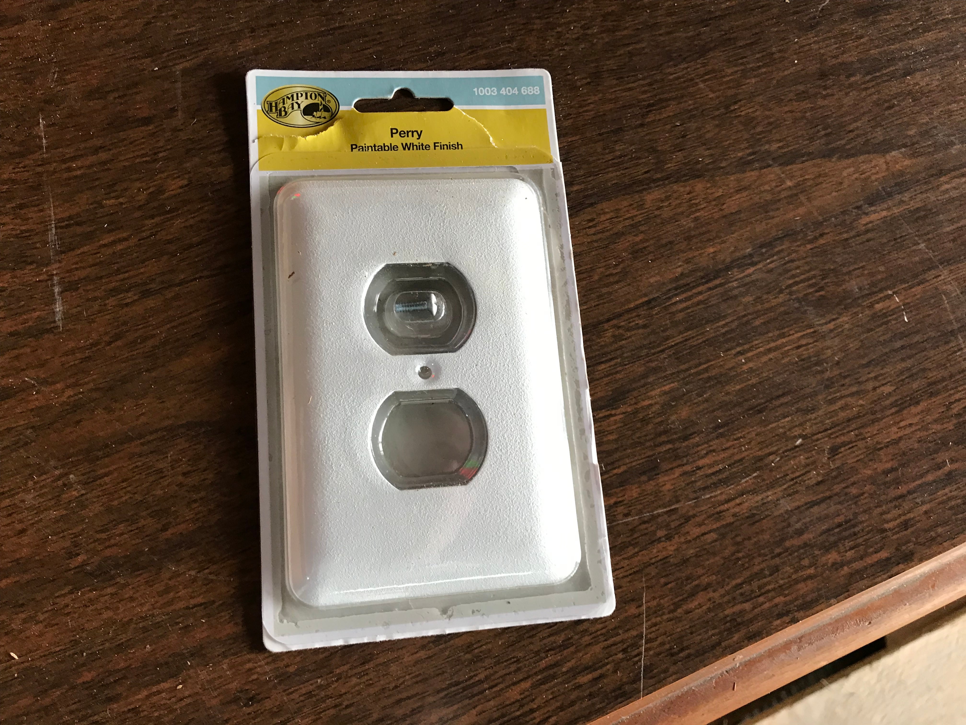 Outlet Cover- White
