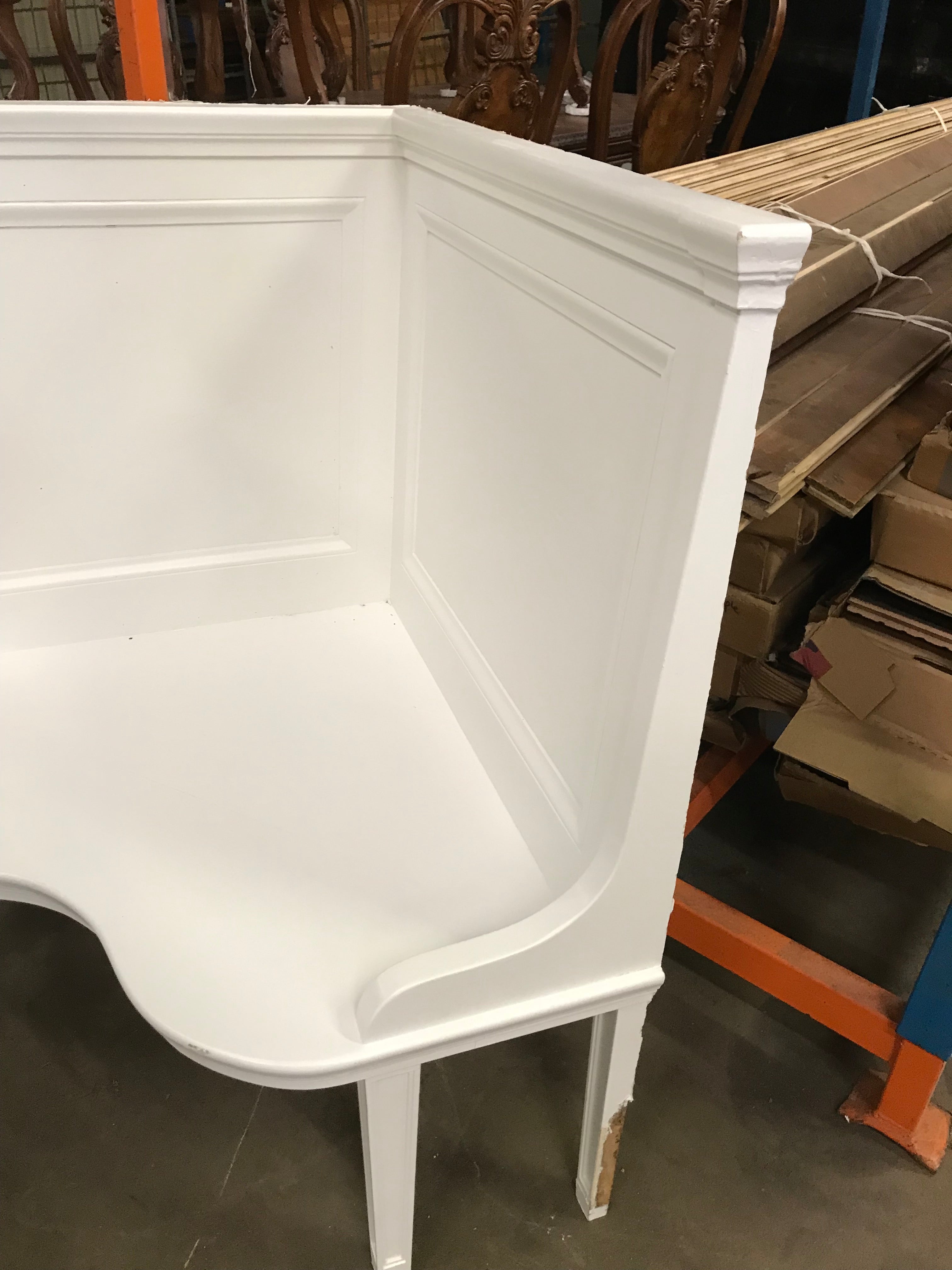 Corner Built in Wood Seating