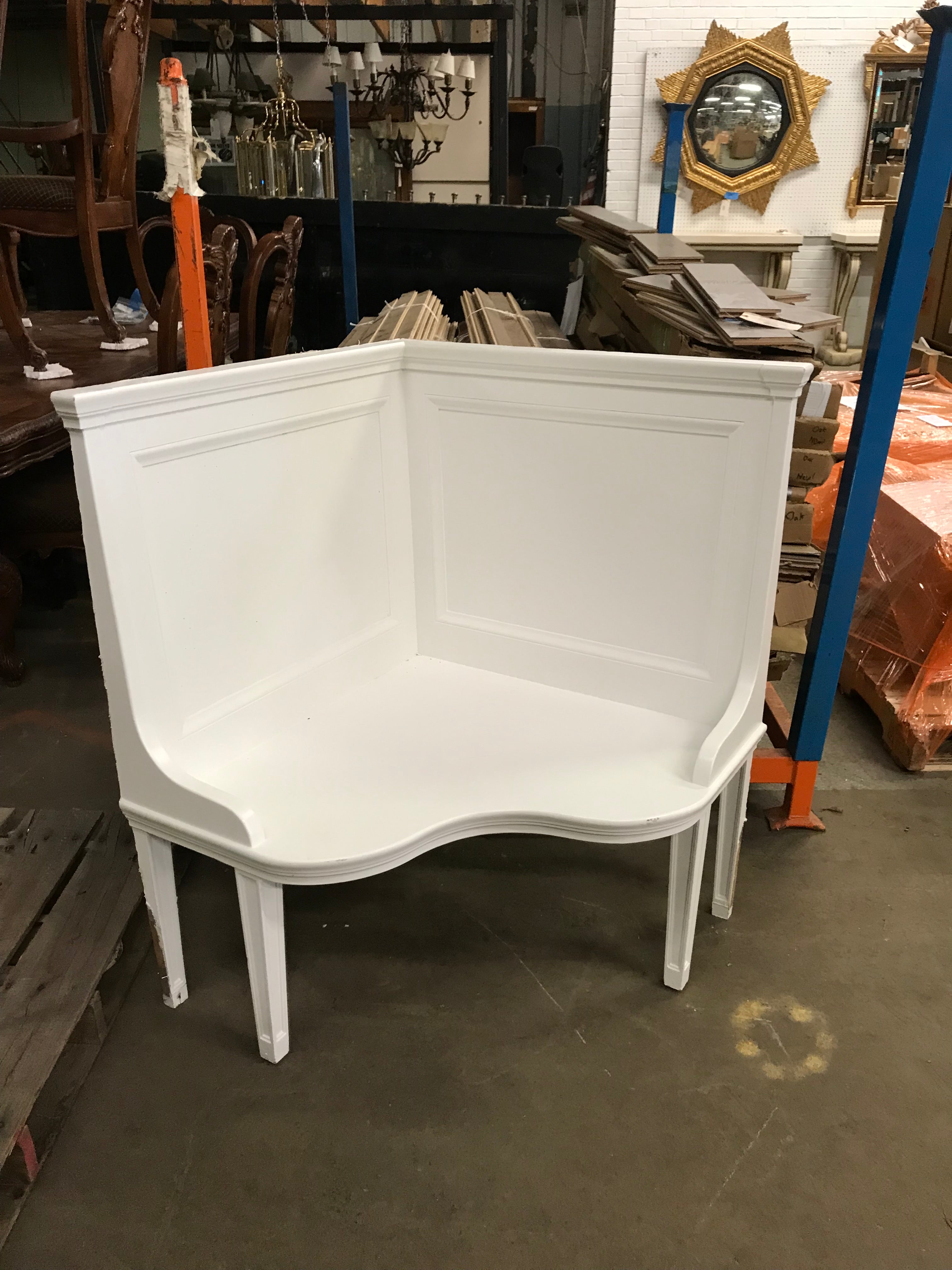 Corner Built in Wood Seating
