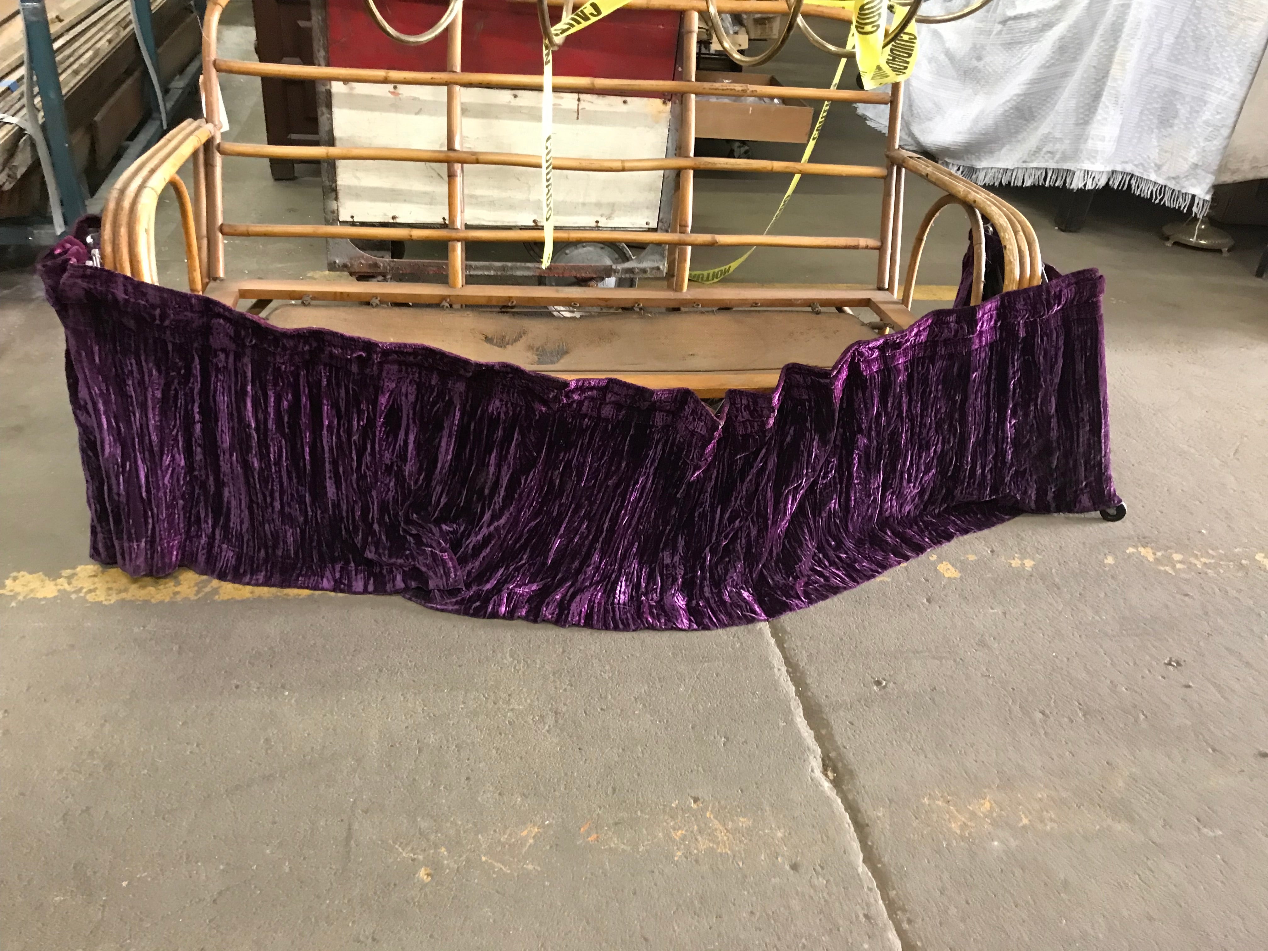 Portable Casket Expanding  Iron Drapes w/Cases
