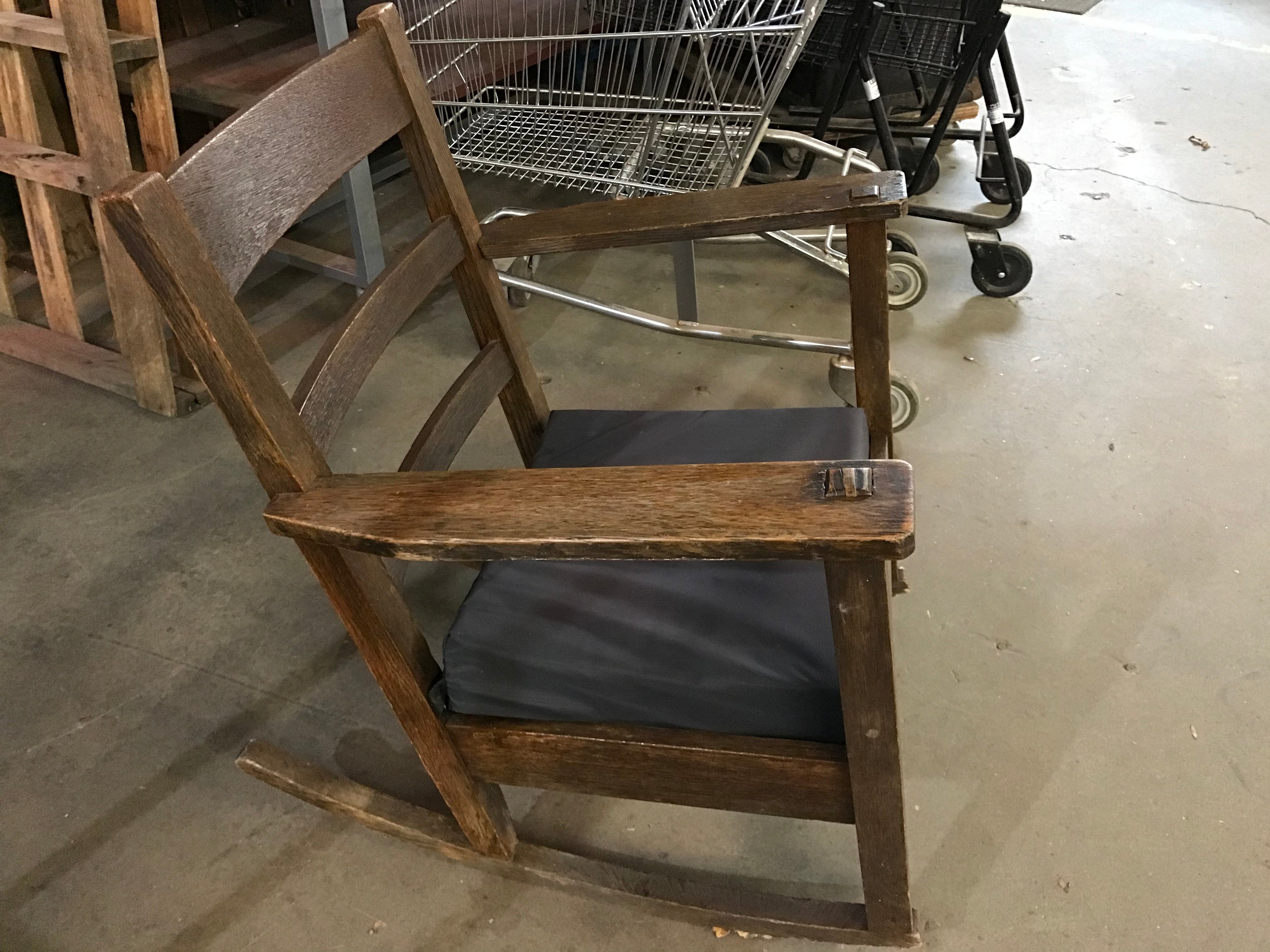 Antique Wood Rocking Chair