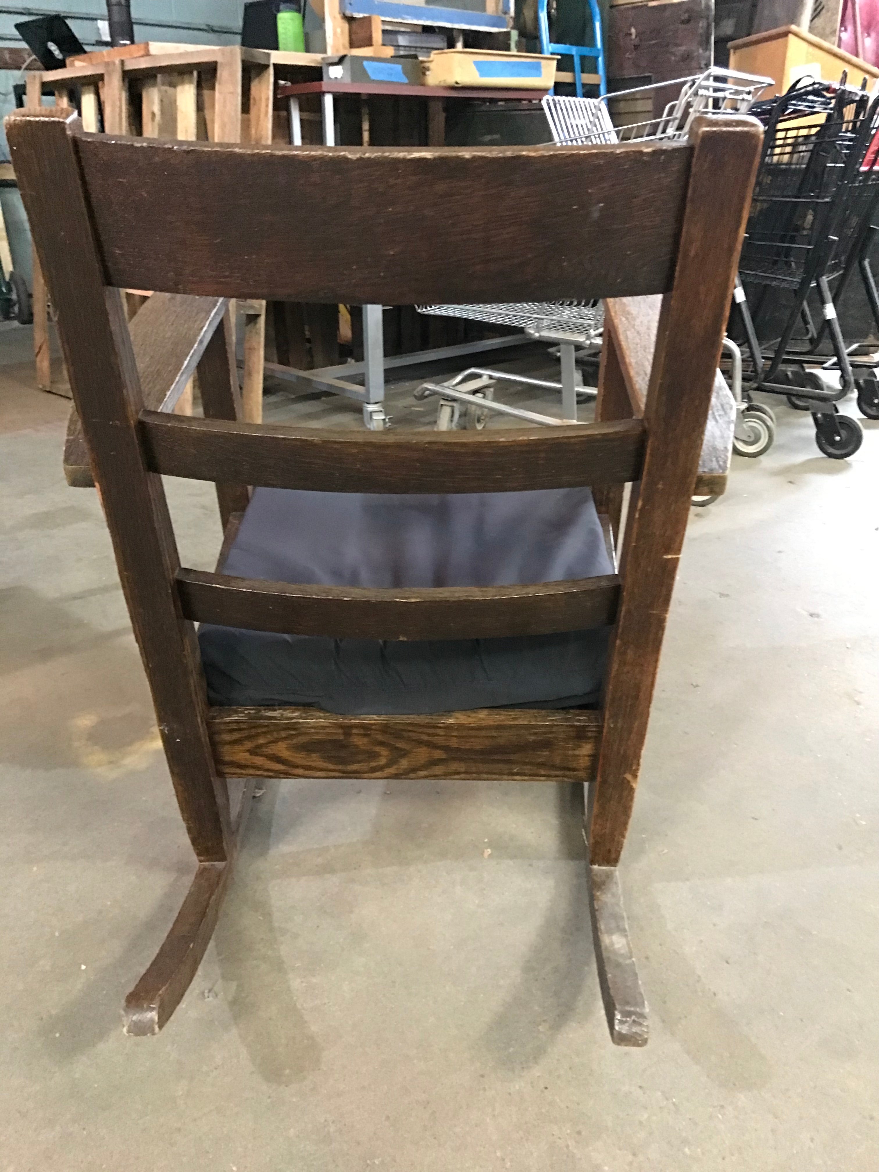 Antique Wood Rocking Chair