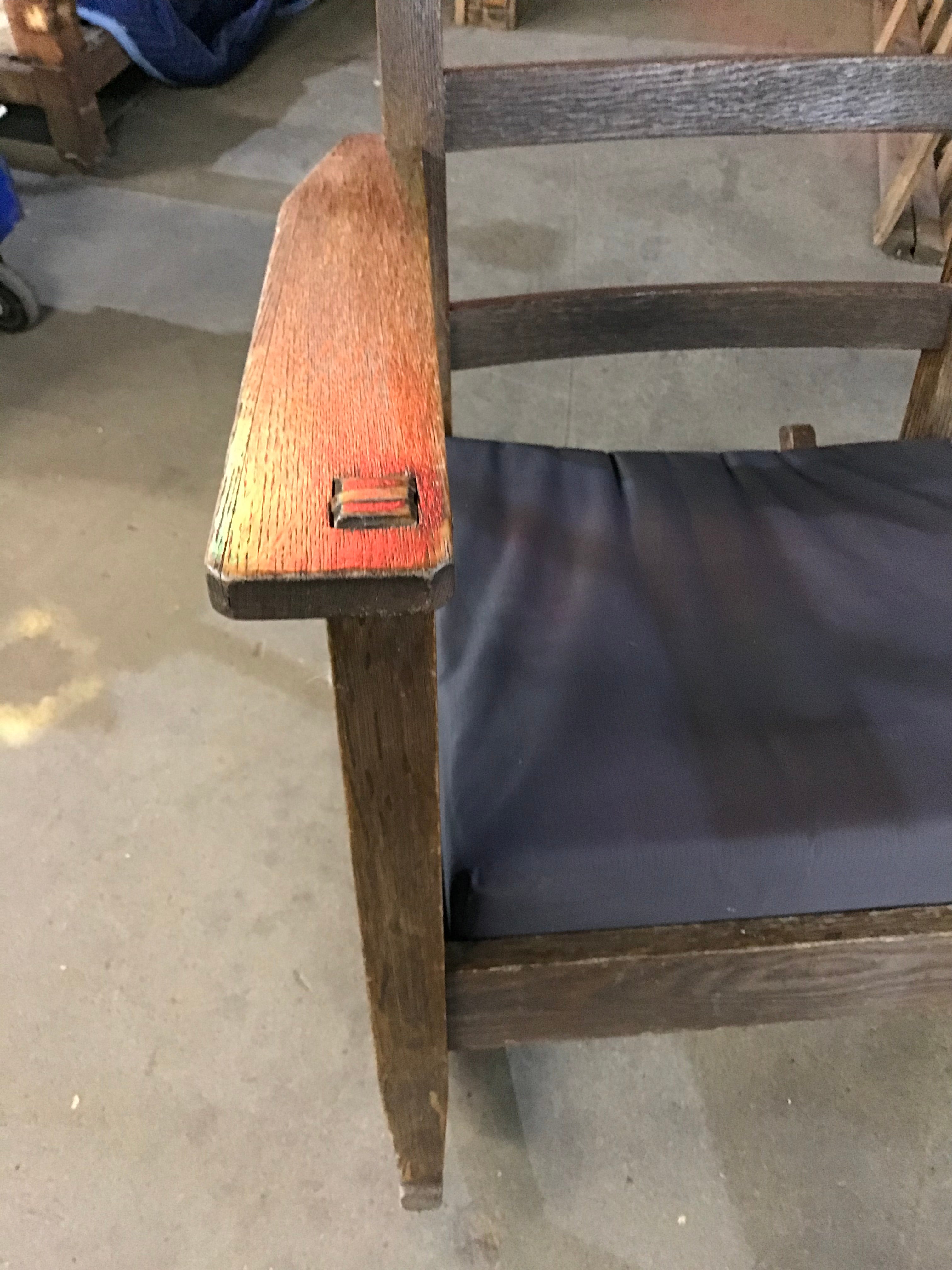 Antique Wood Rocking Chair
