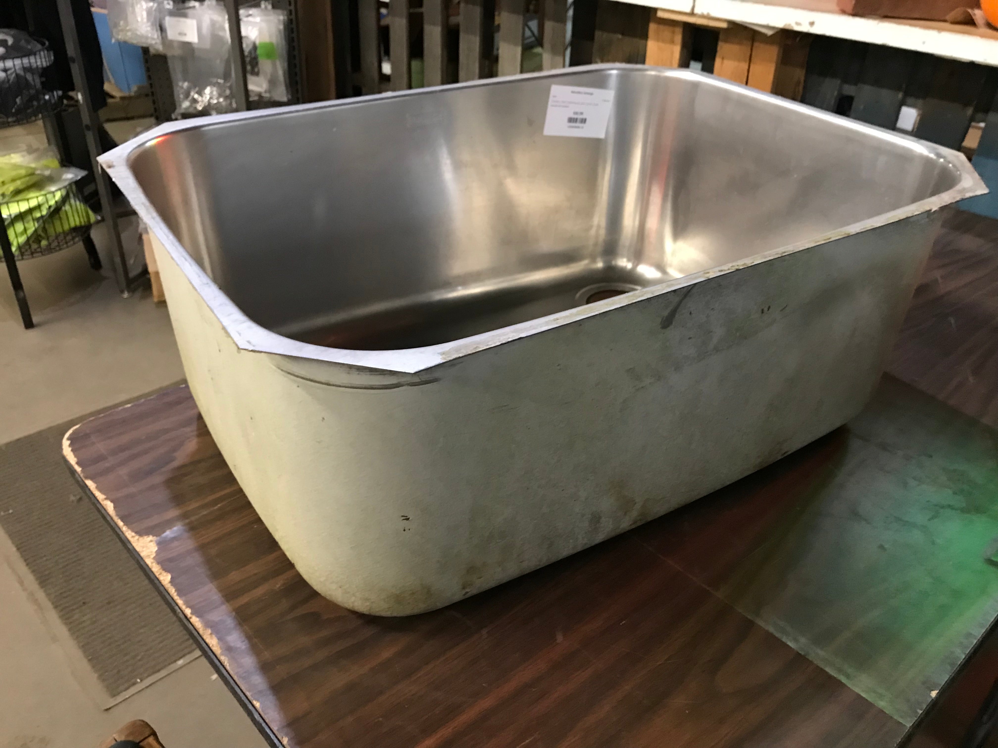 Stainless Steel Undermount Sink Corner Drain