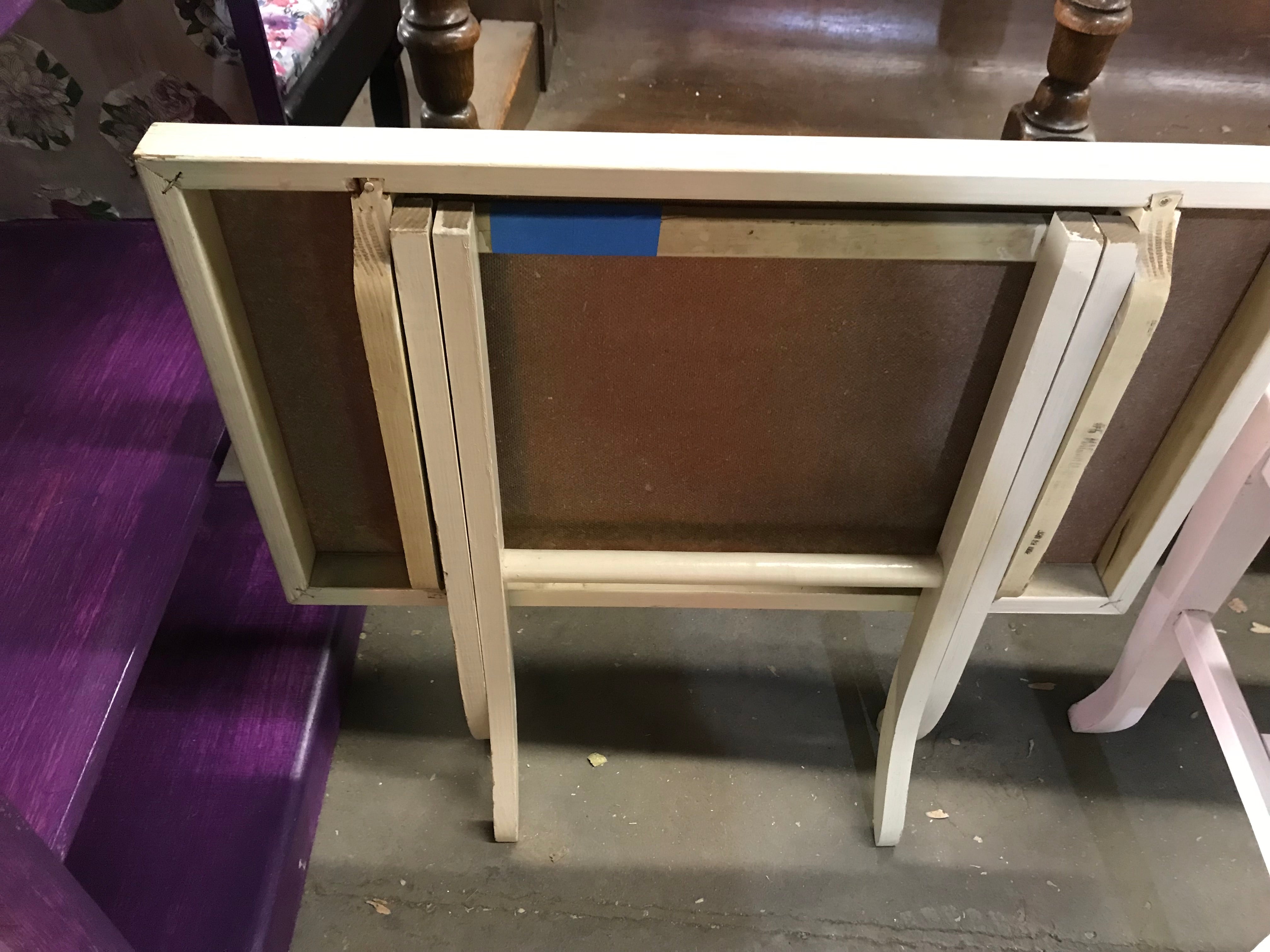 Wood Folding Tray Table