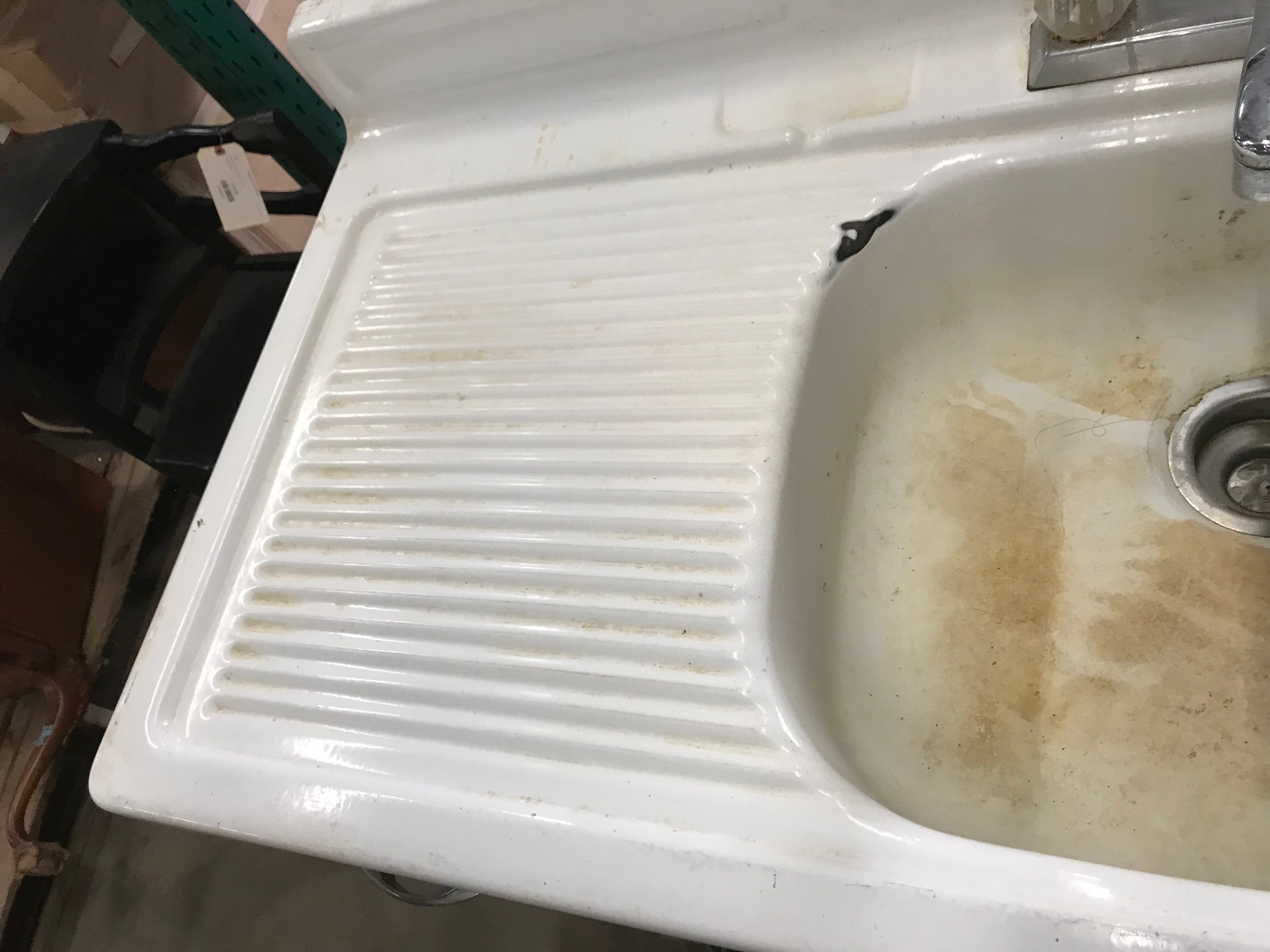 Vintage Youngstown Metal Kitchen Sink Cabinet with Single Sink Top