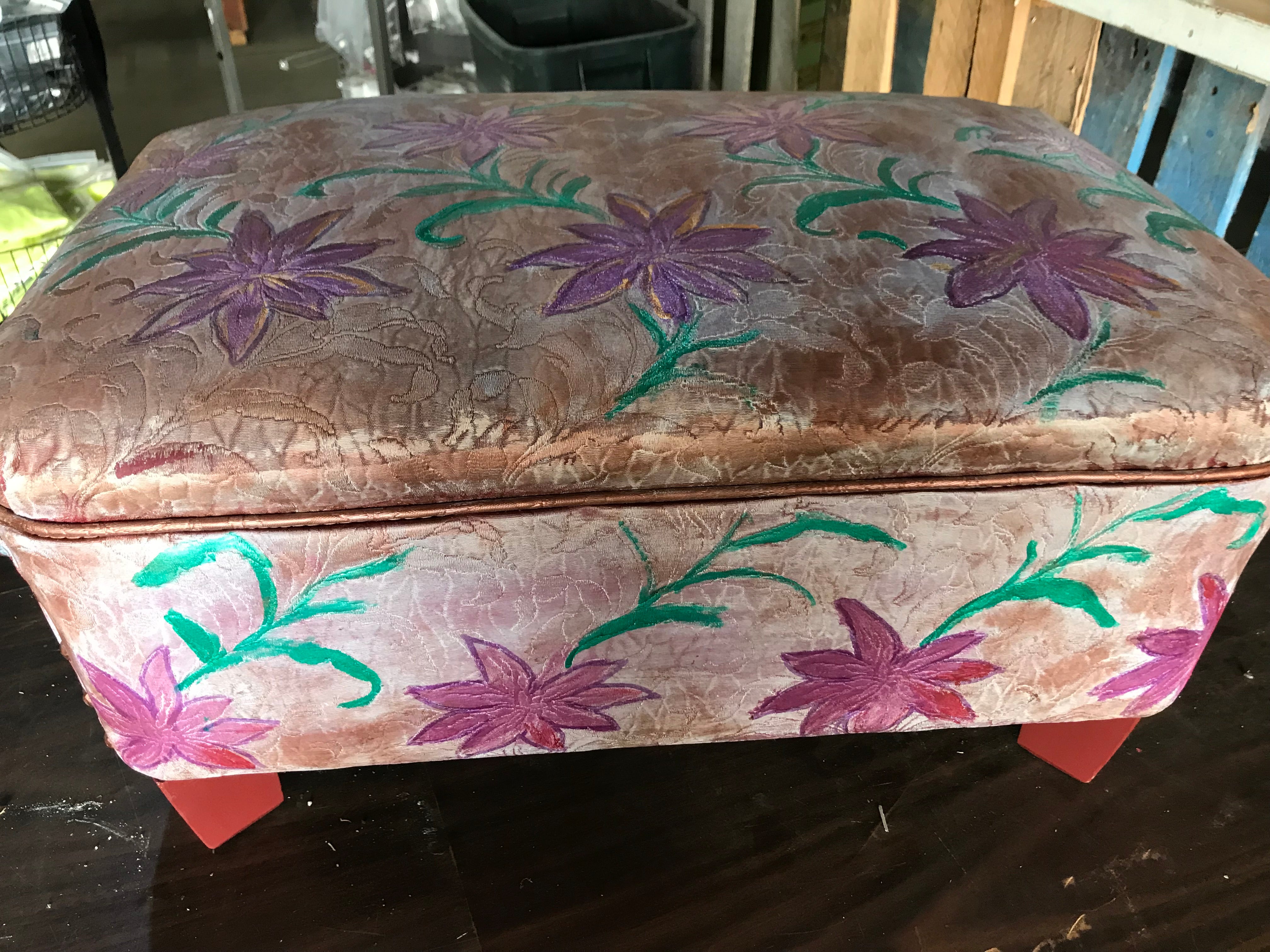 Hassock Painted