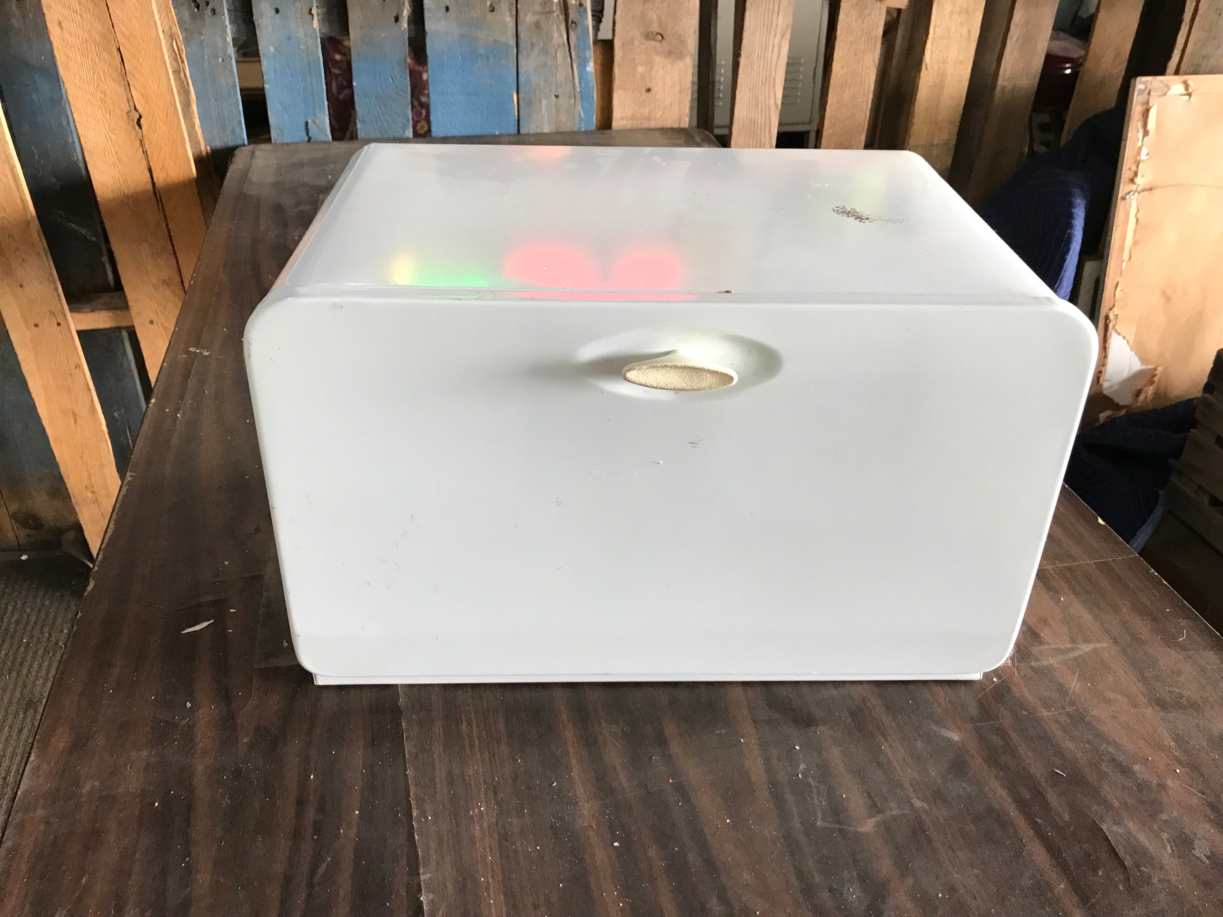 Vintage Mid Century Metal Bread Box  KCO/Canada