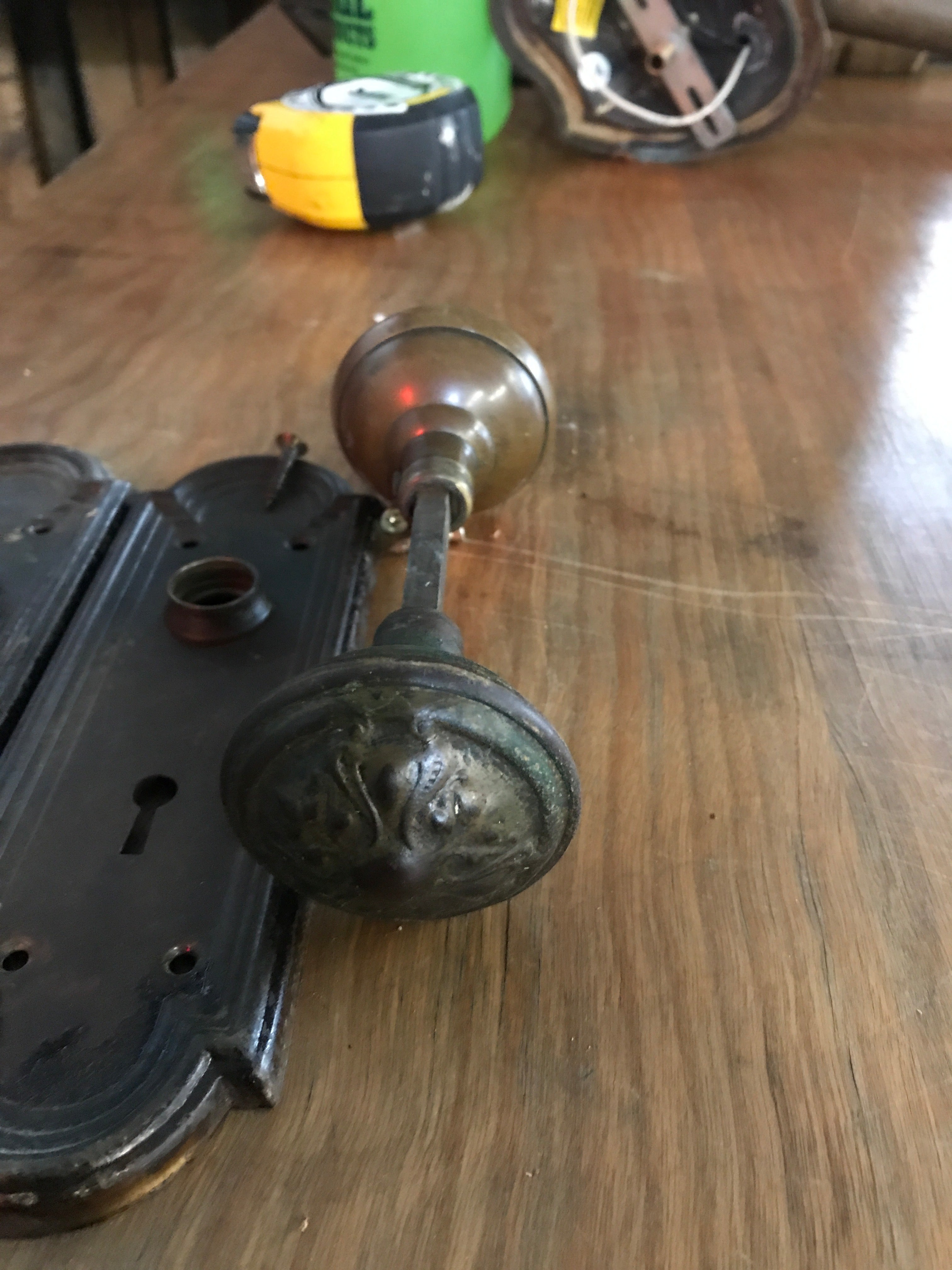 Vintage Lockset and Hardware Set