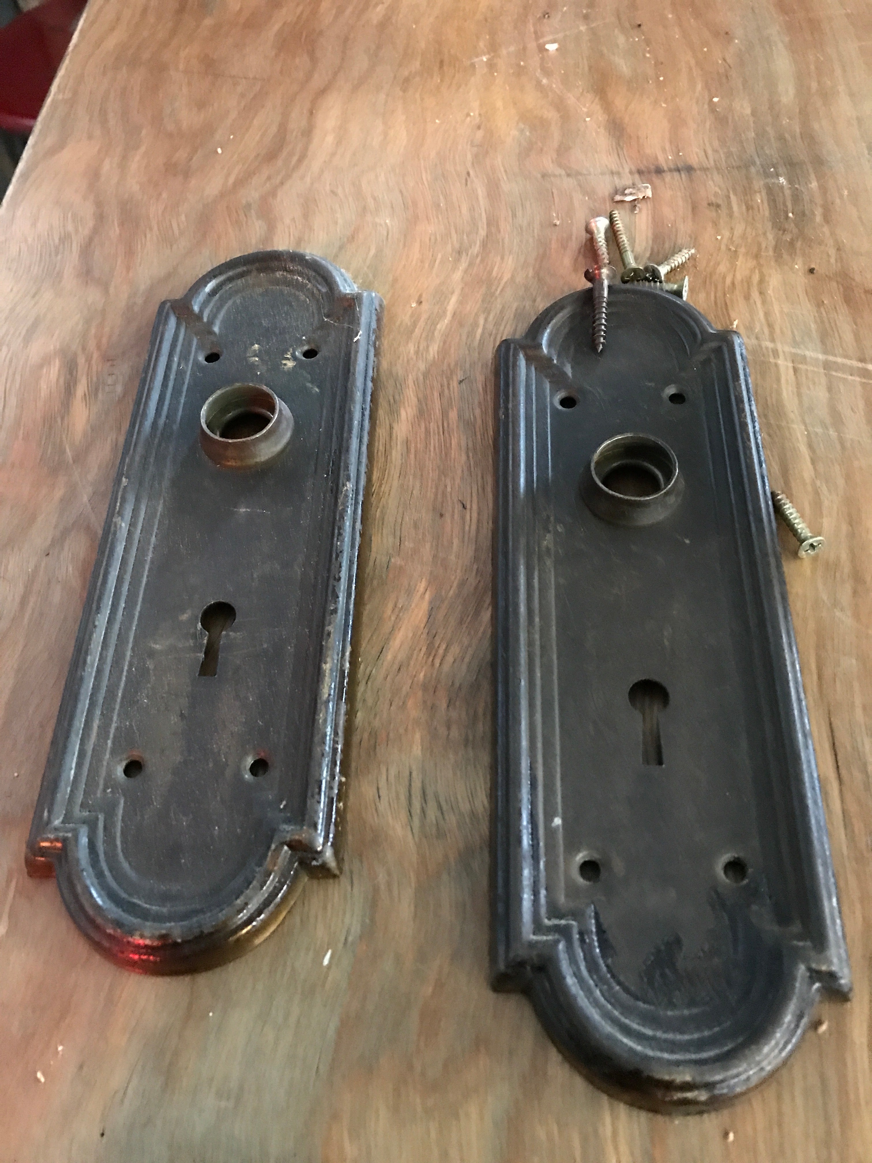 Vintage Lockset and Hardware Set