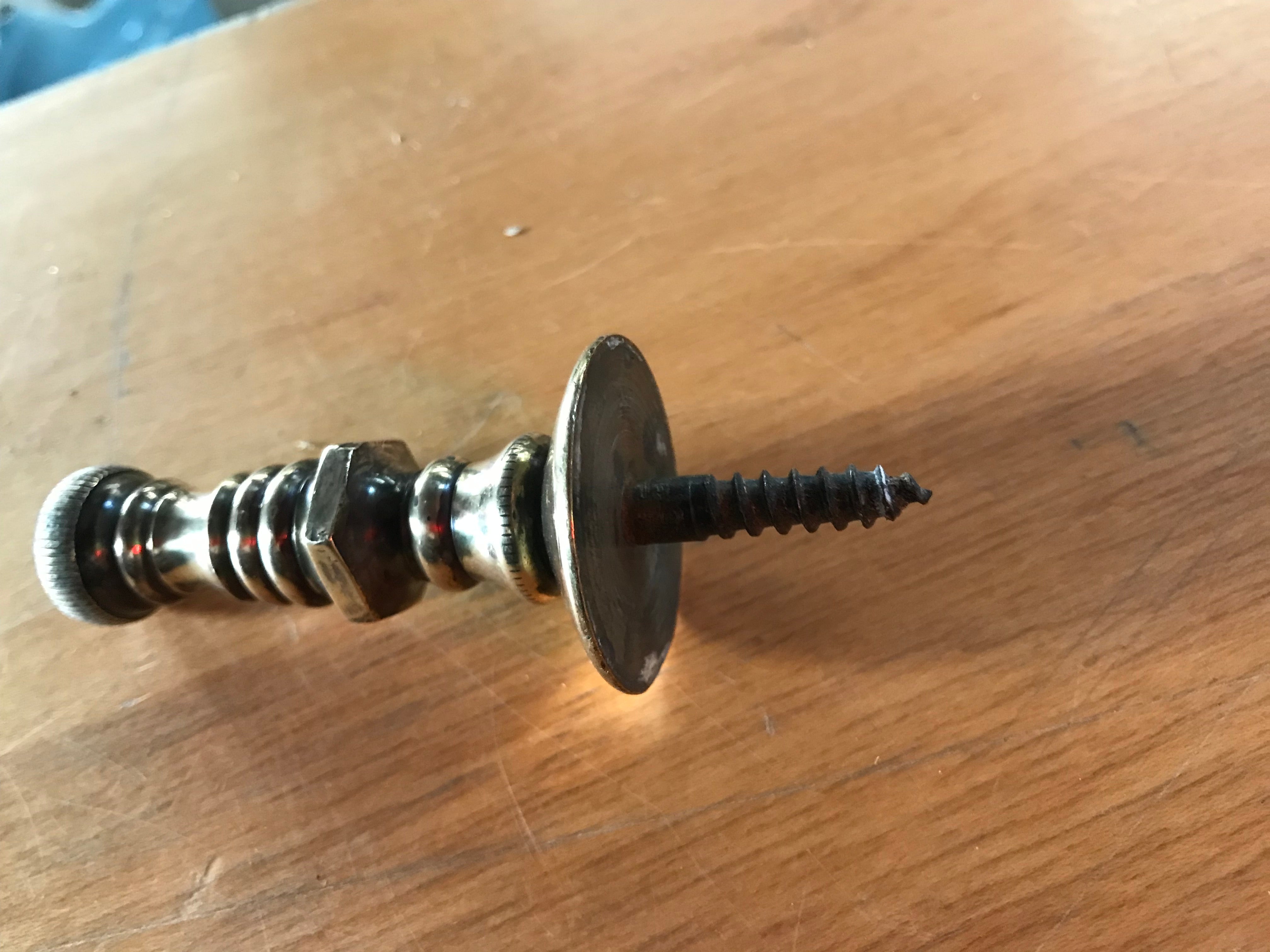 Set of Three Brass Decorative Door Stops