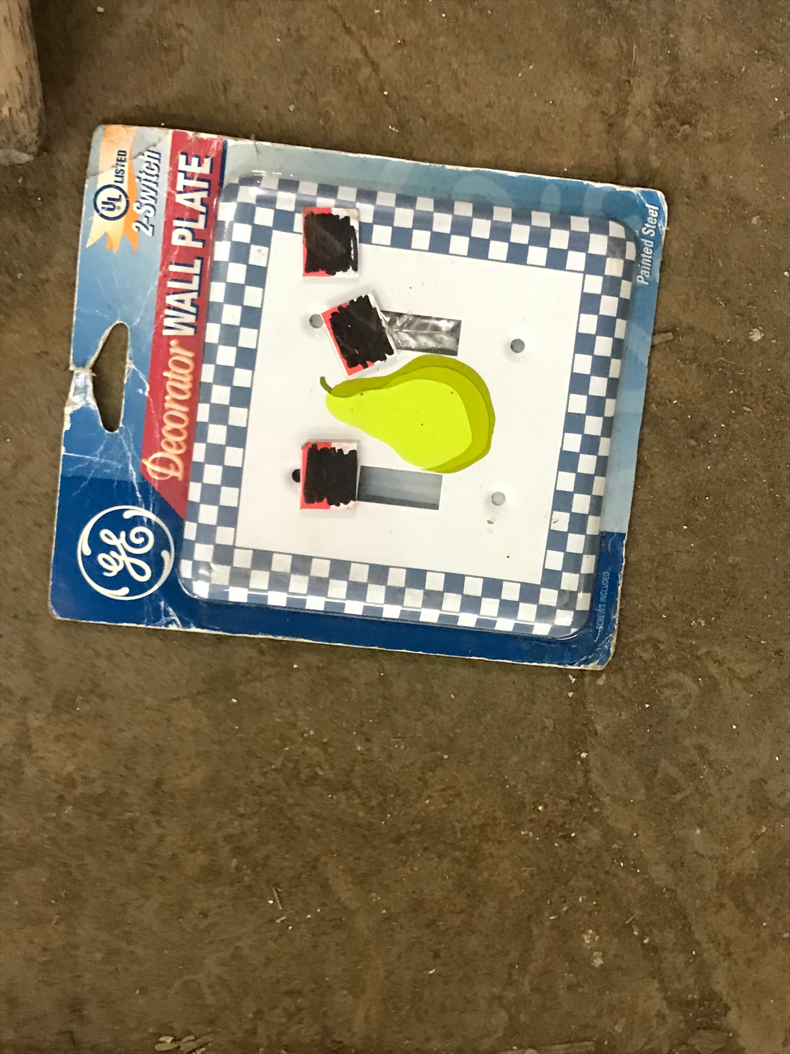Wall Plate Double Switch