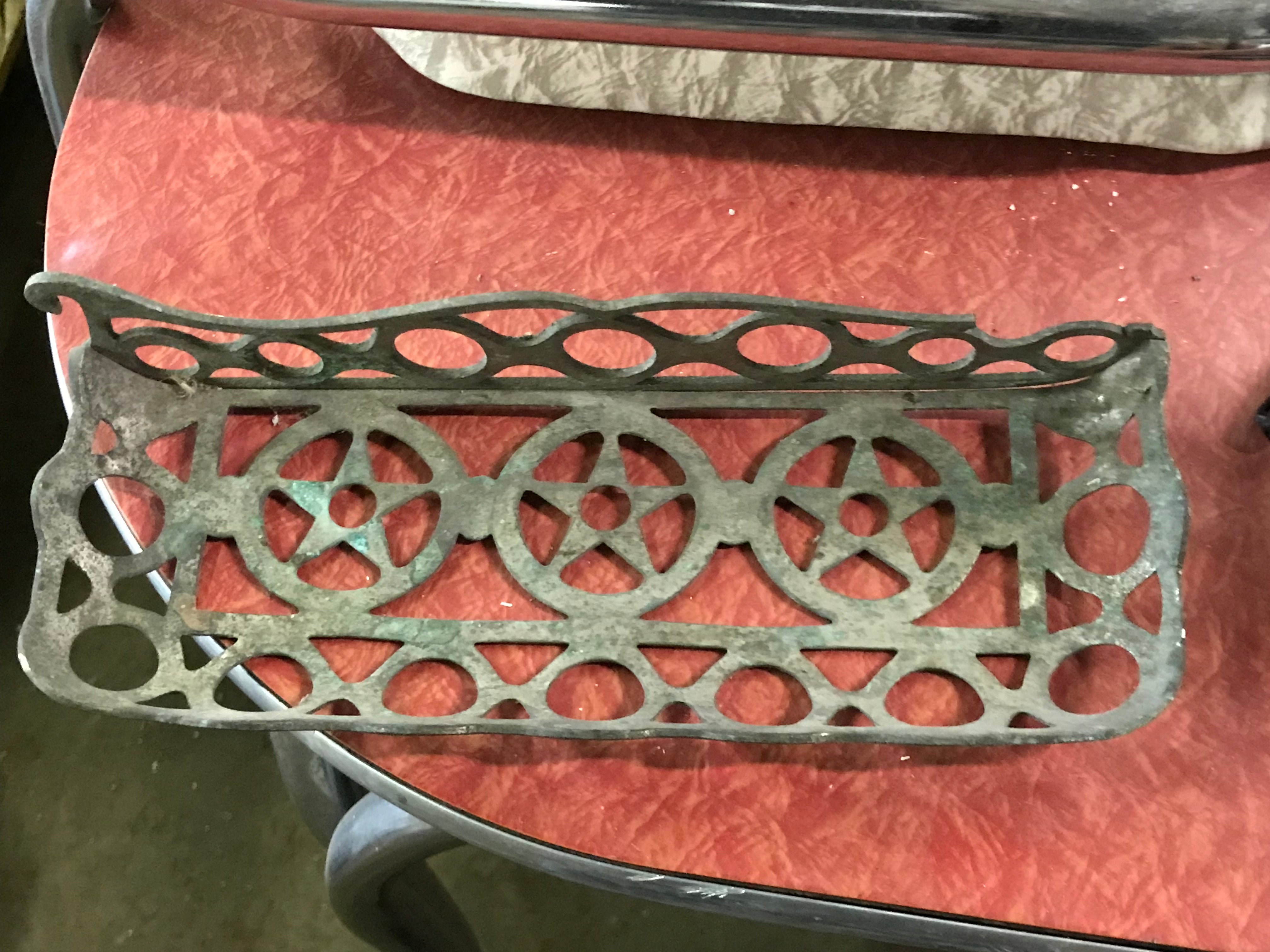 Antique Wall Mount Tray