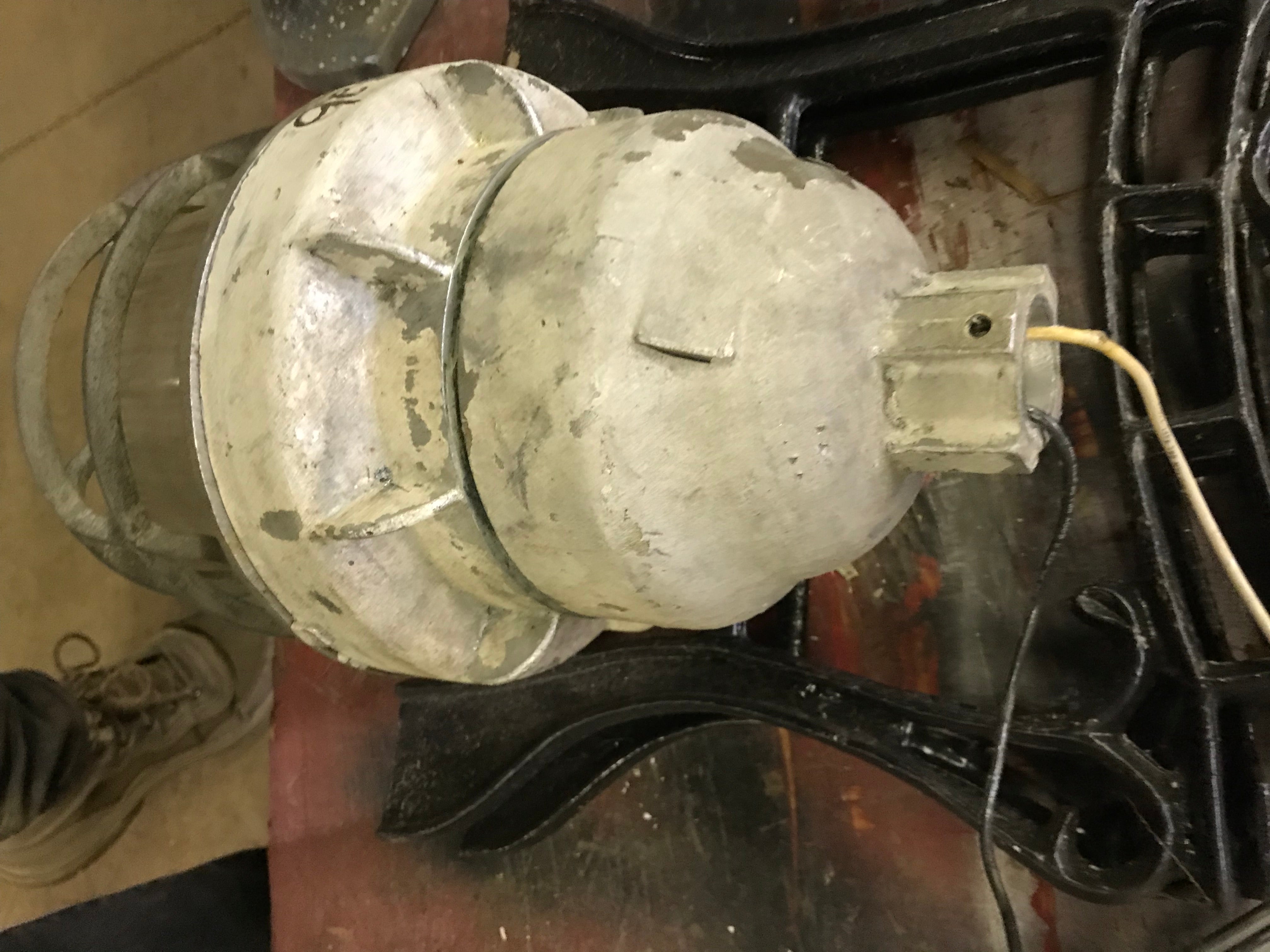 Industrial Light Fixture with Explosion Proof Cage 15"