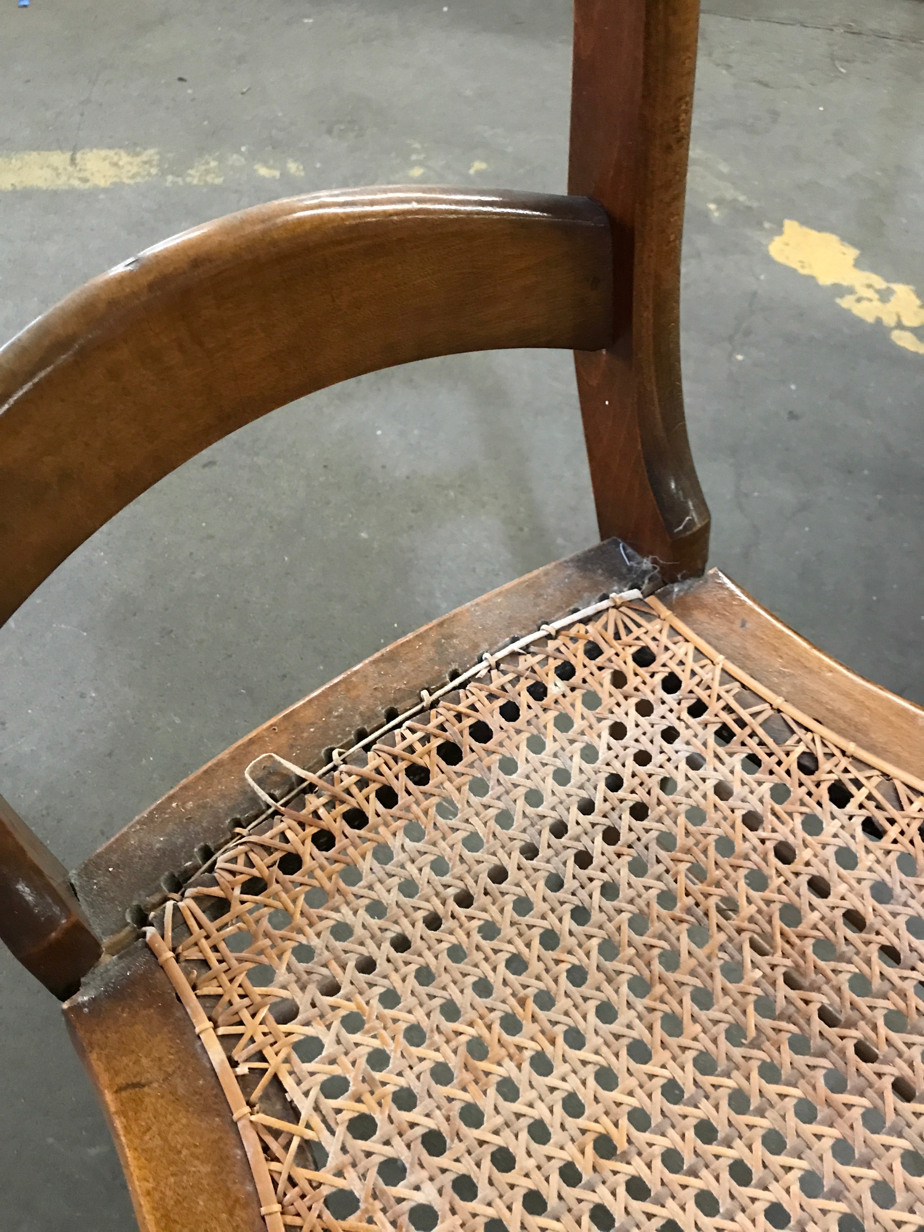 Antique Wooden Chair (needs a little TLC)
