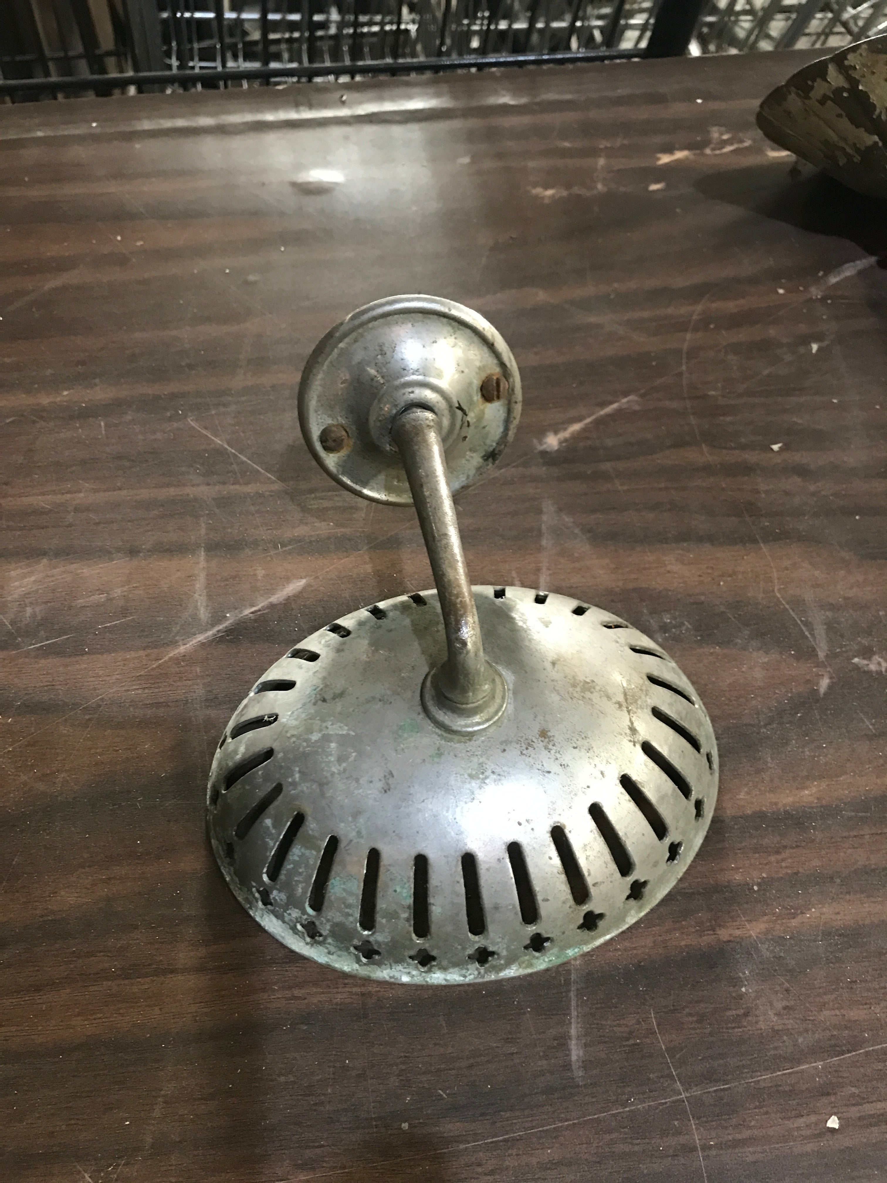 Antique Wall Mount Nickel Brass Sponge Soap Dish