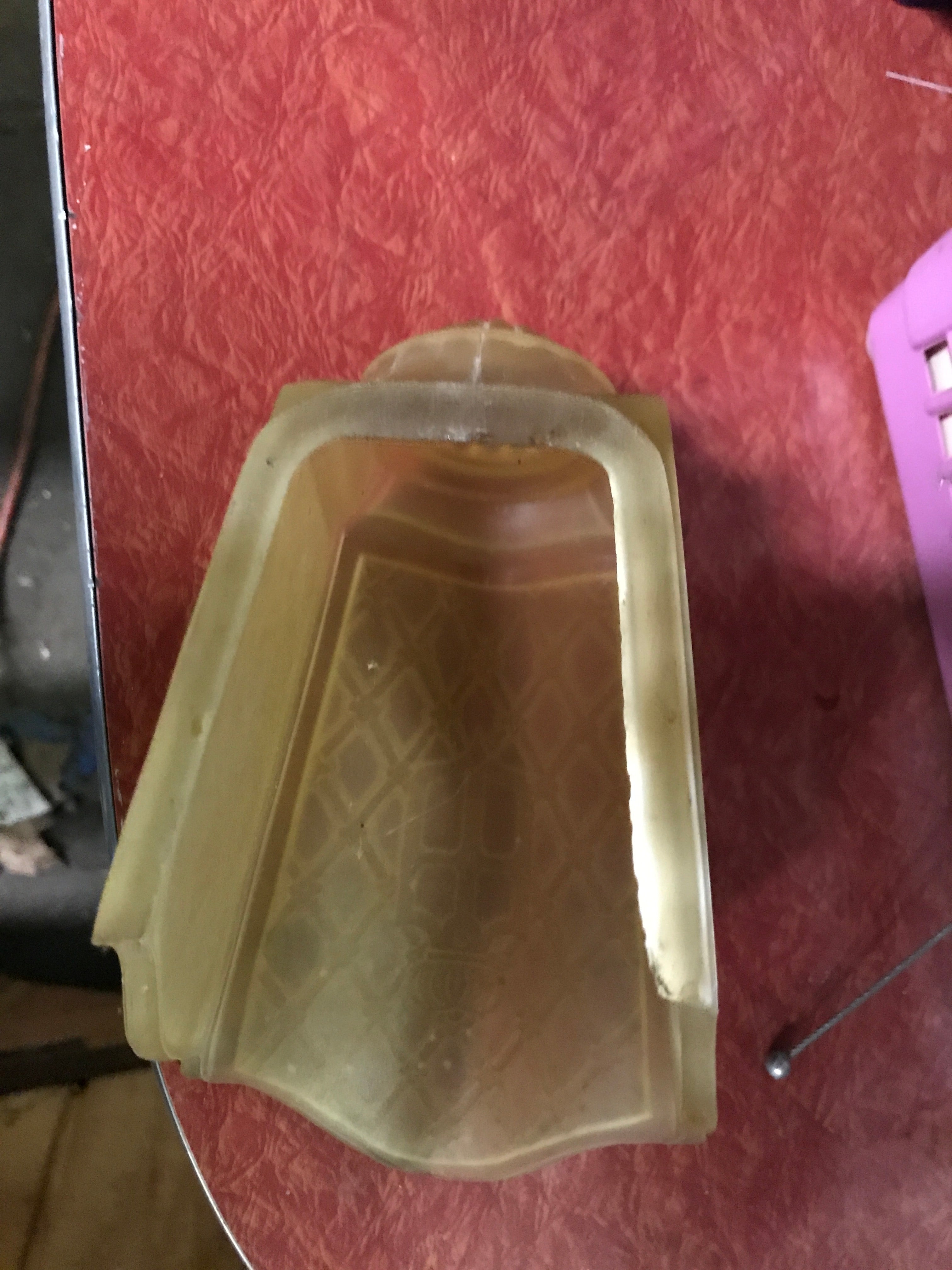 Set of Five Vintage Glass Shades