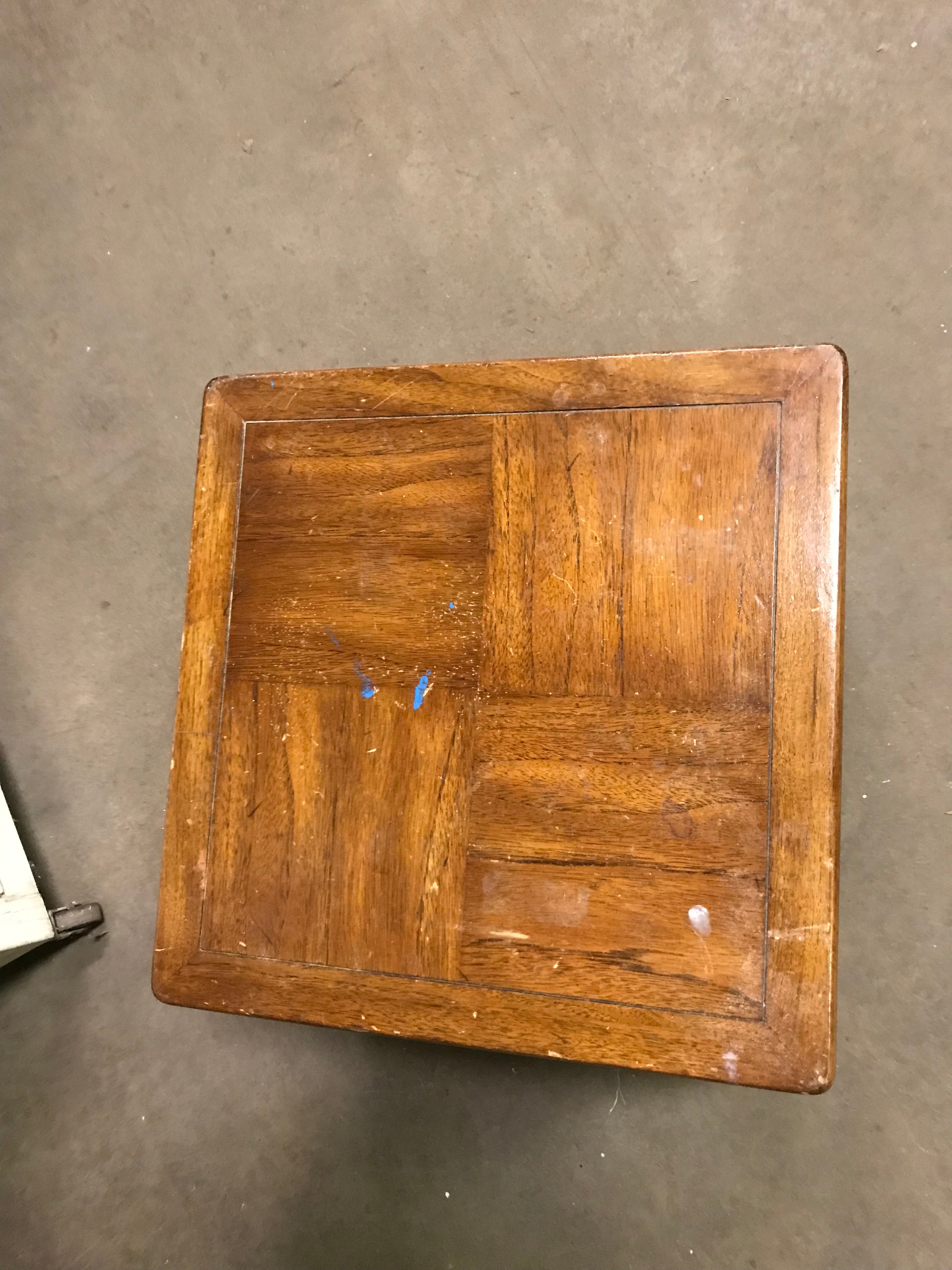Small Wood Accent Table