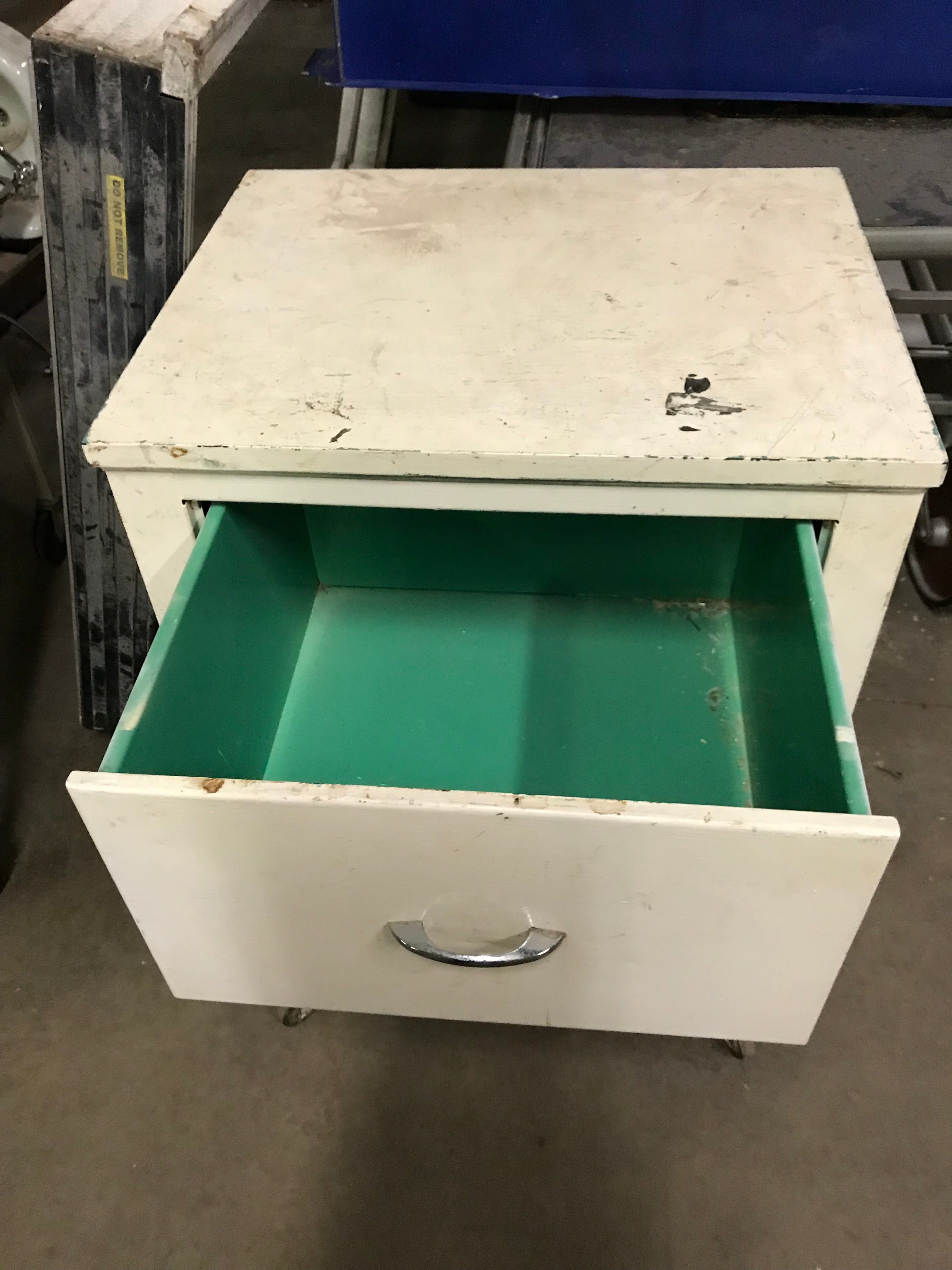 Rolling Cabinet - Wood