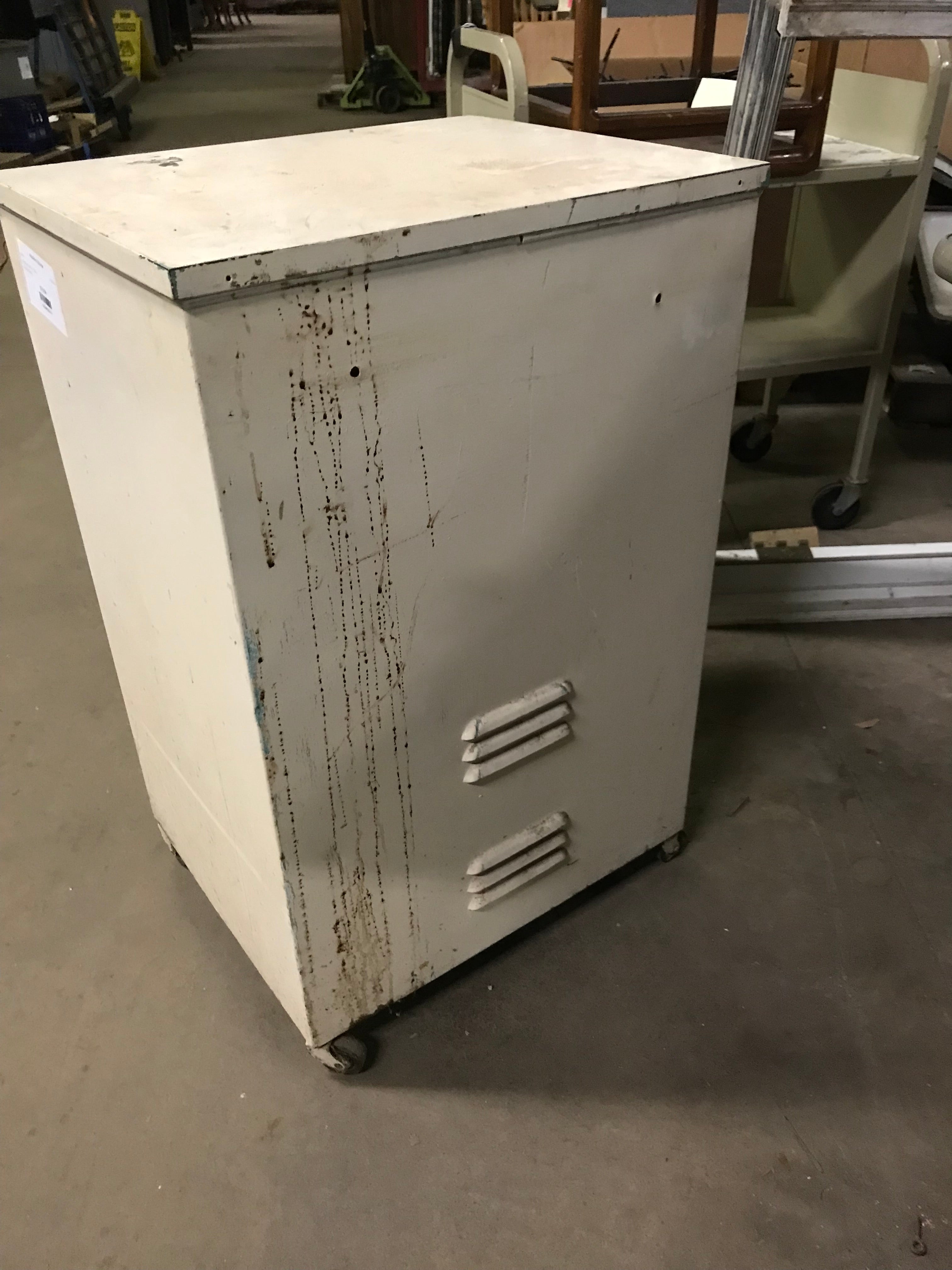 Rolling Cabinet - Wood