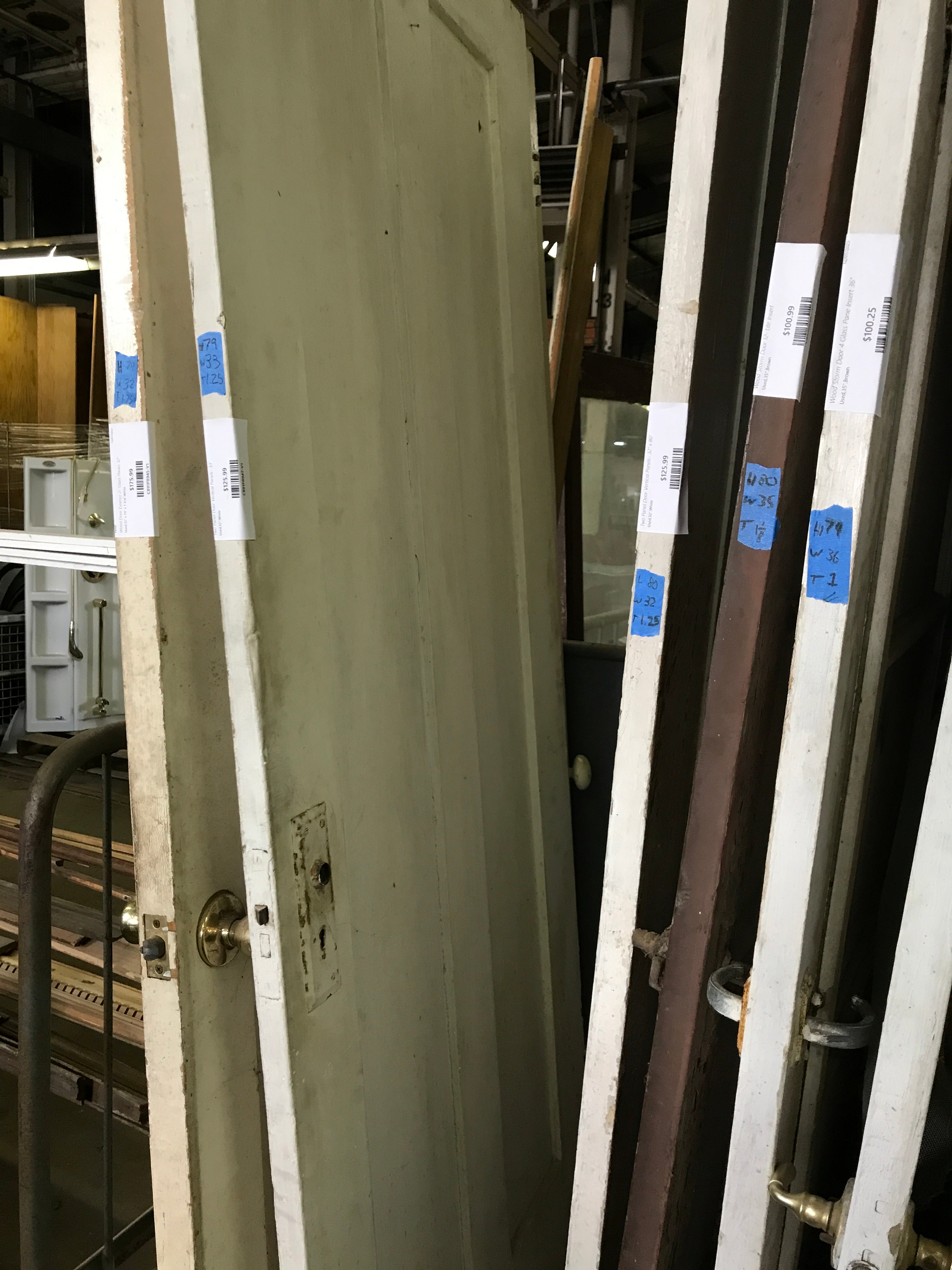 Two Panel Door Vertical Panels- 33"