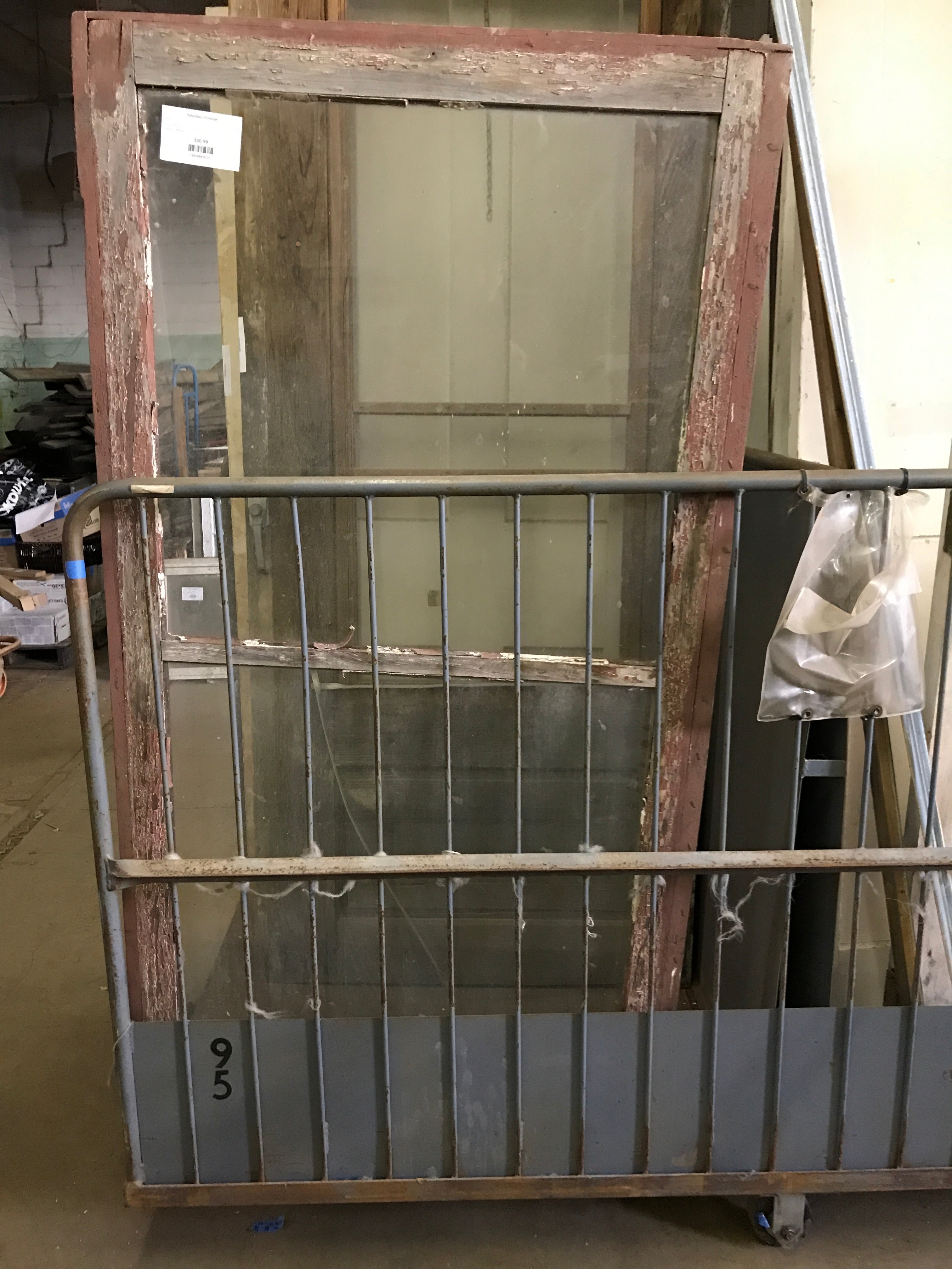 Large Wood Storm Window