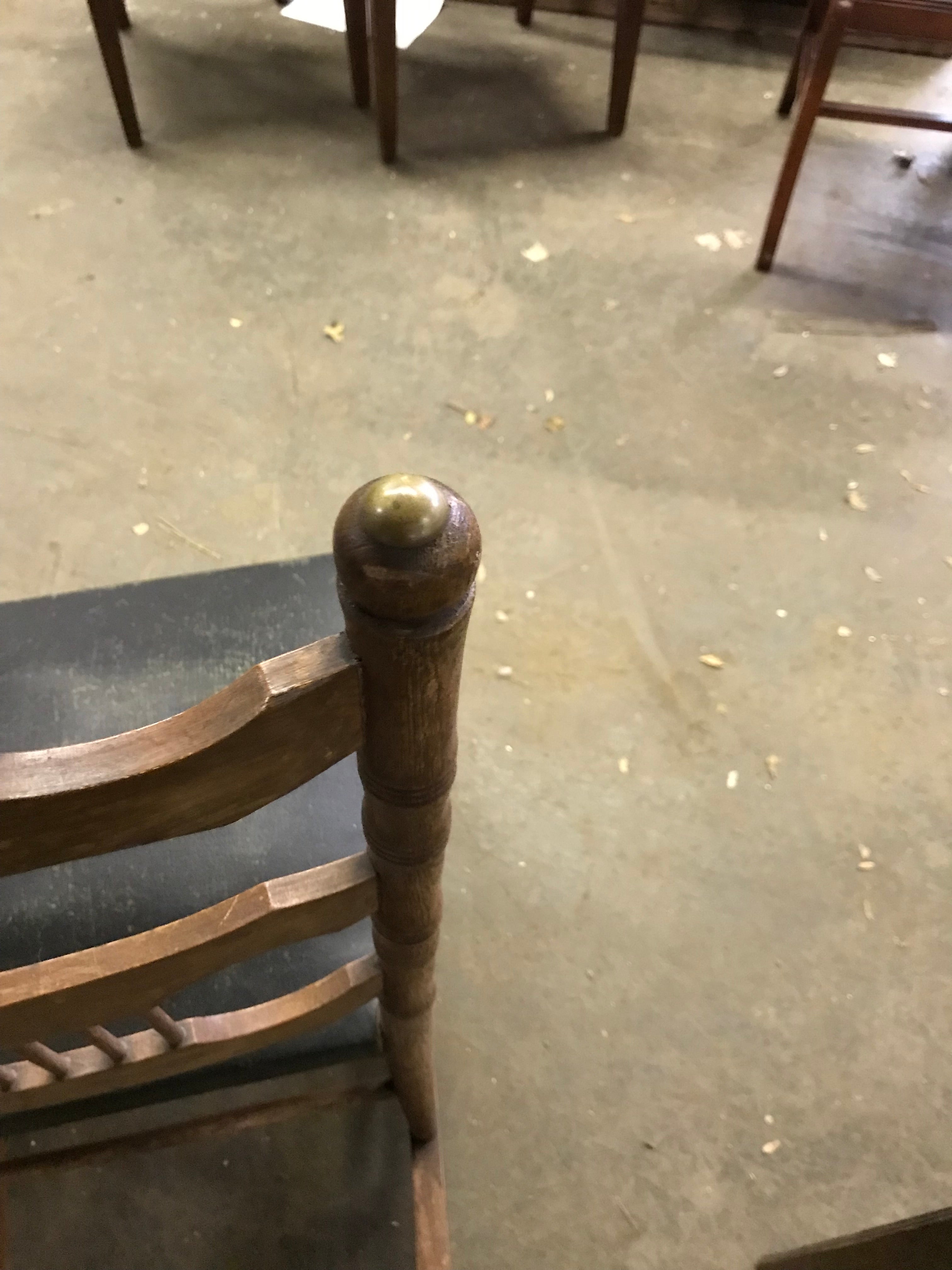 Shaker Style Wood Rocking Chair