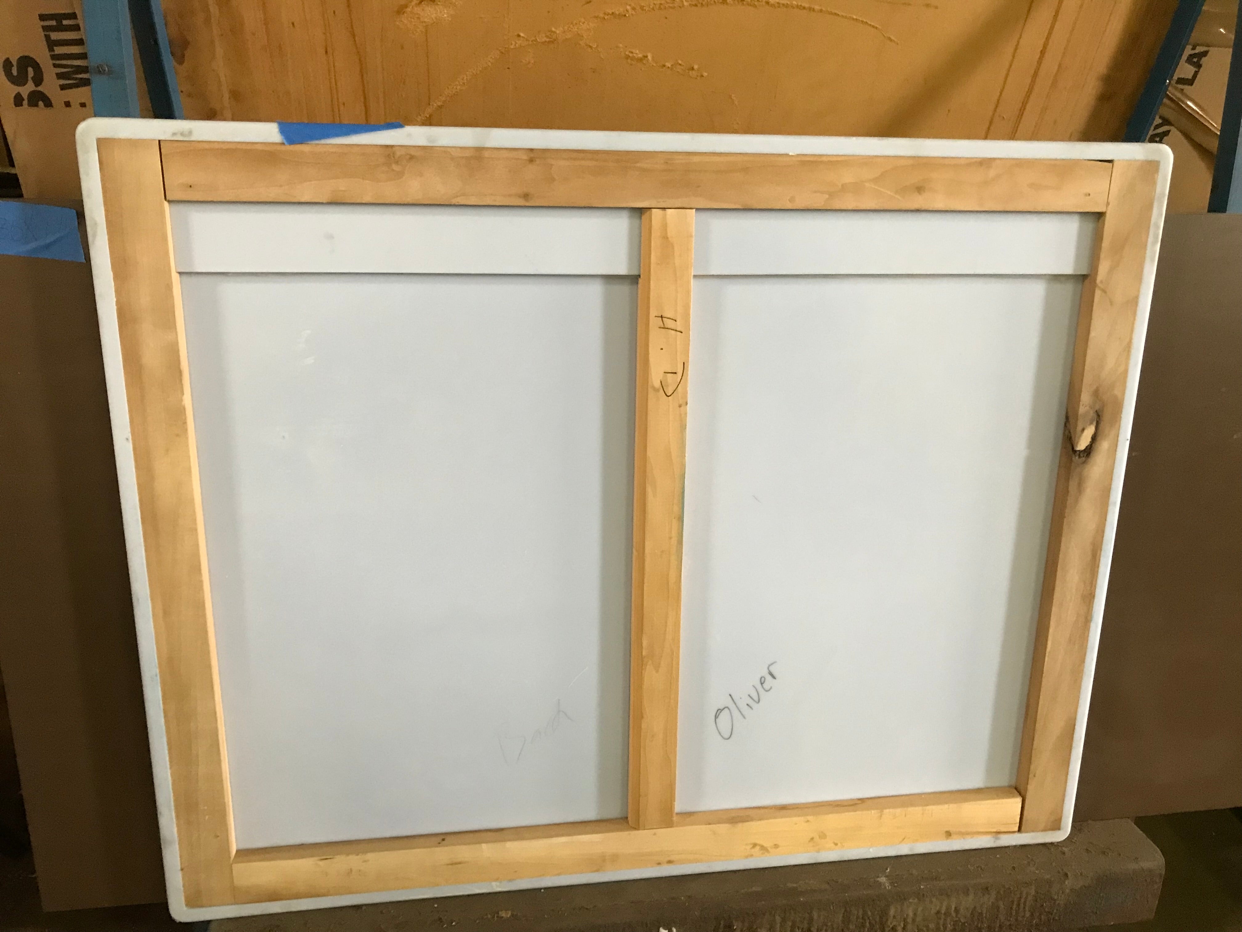 Solid Surface Table Top 411/2  x 33 x 11/2"