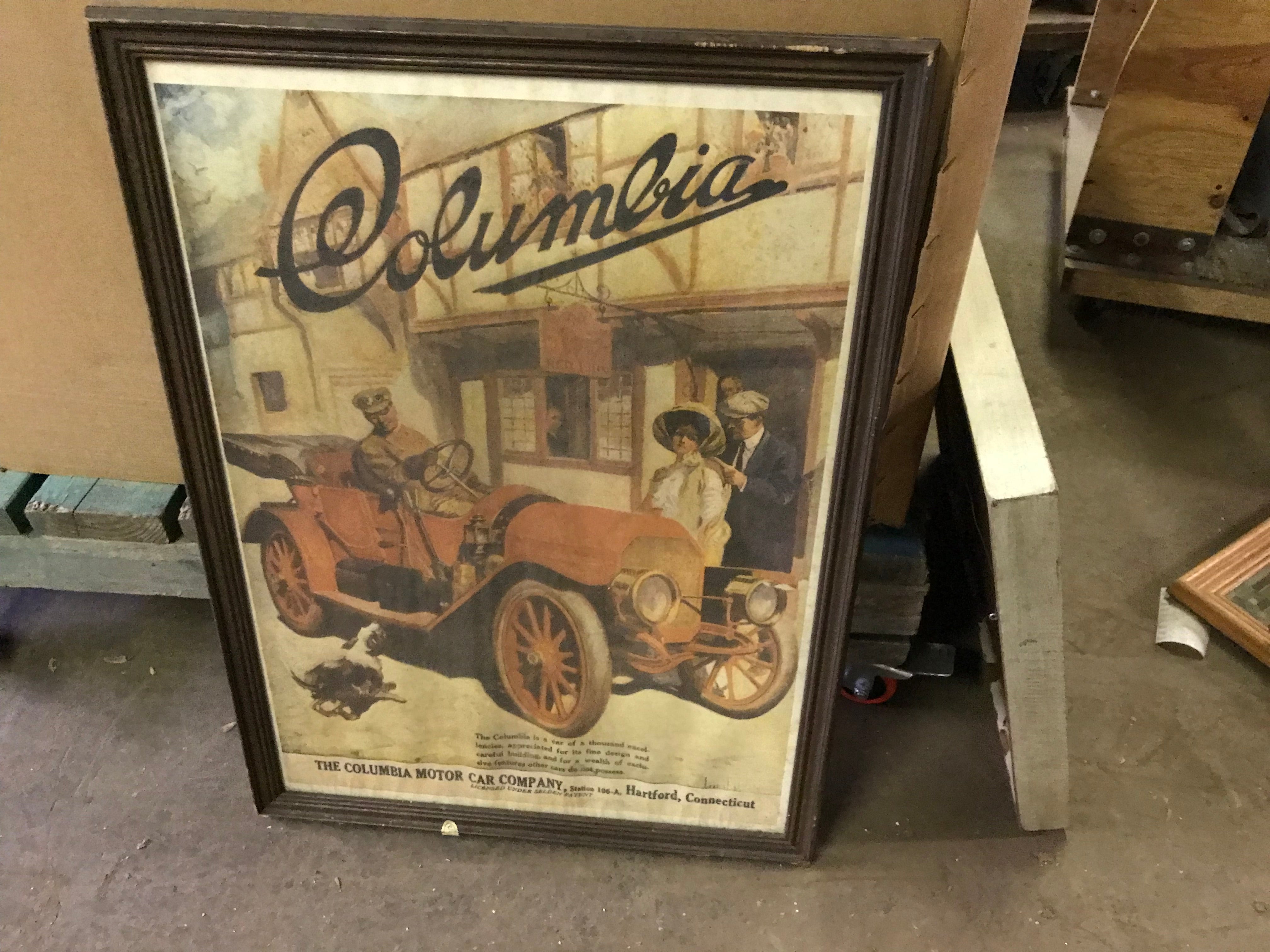 Wall Art - Wood Frame "Columbia"