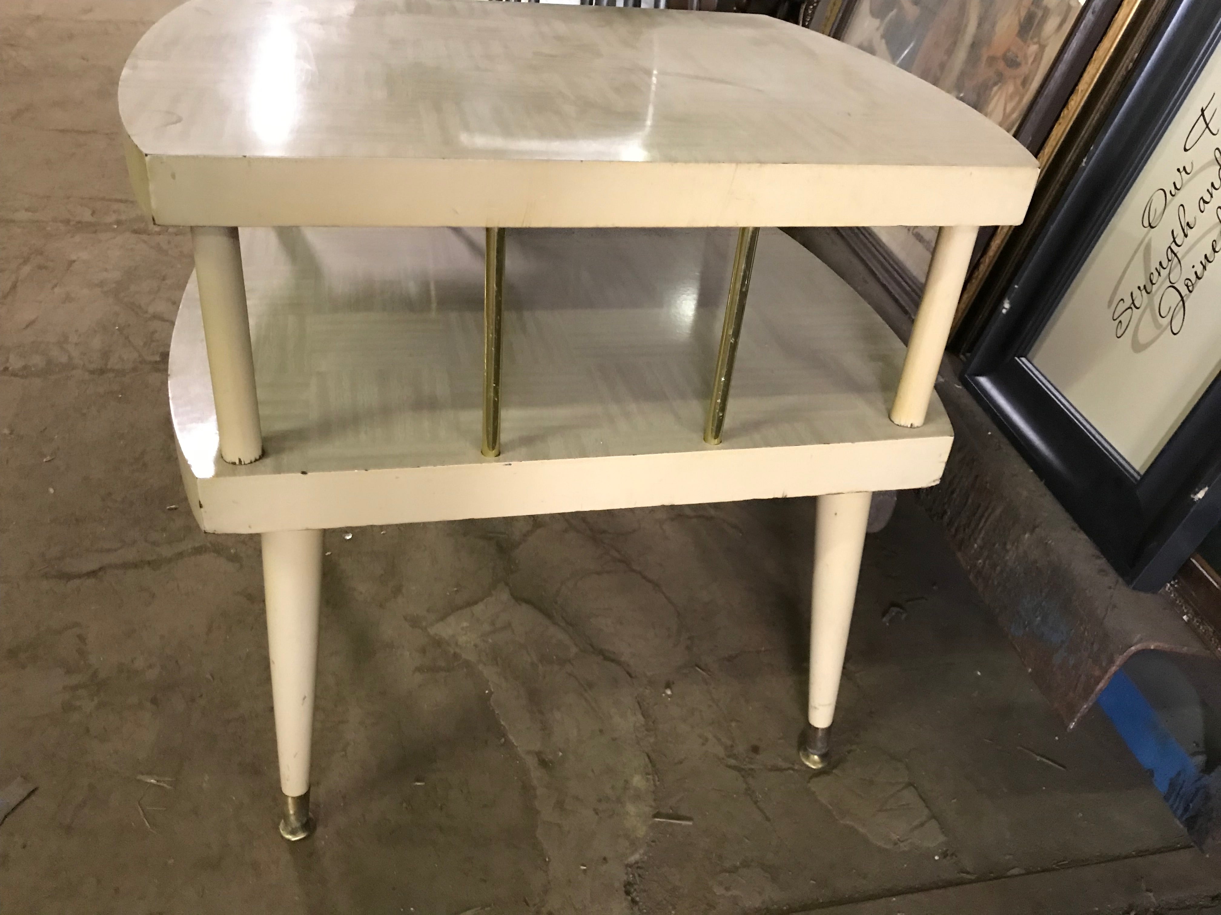 Mid Century Coffee Table Two Tier