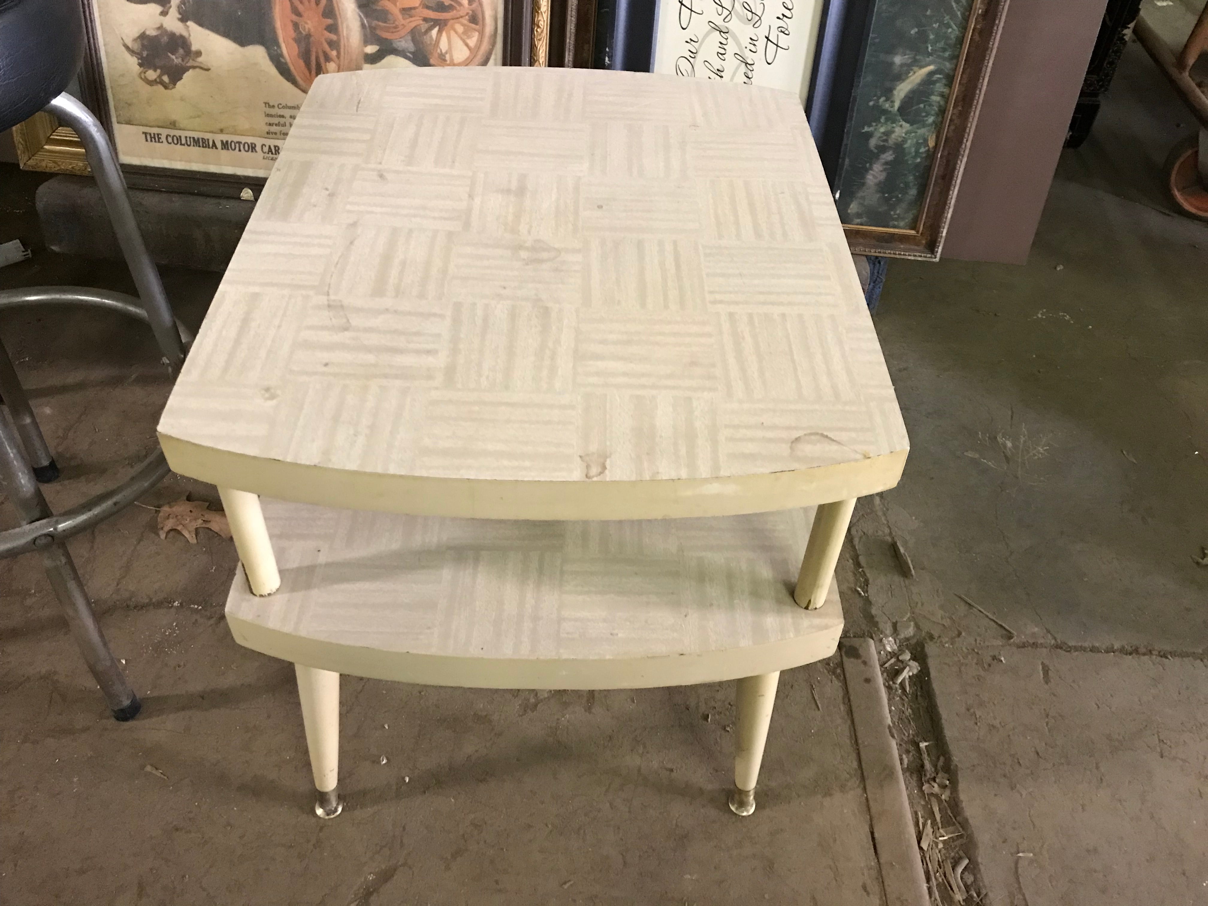 Mid Century Coffee Table Two Tier