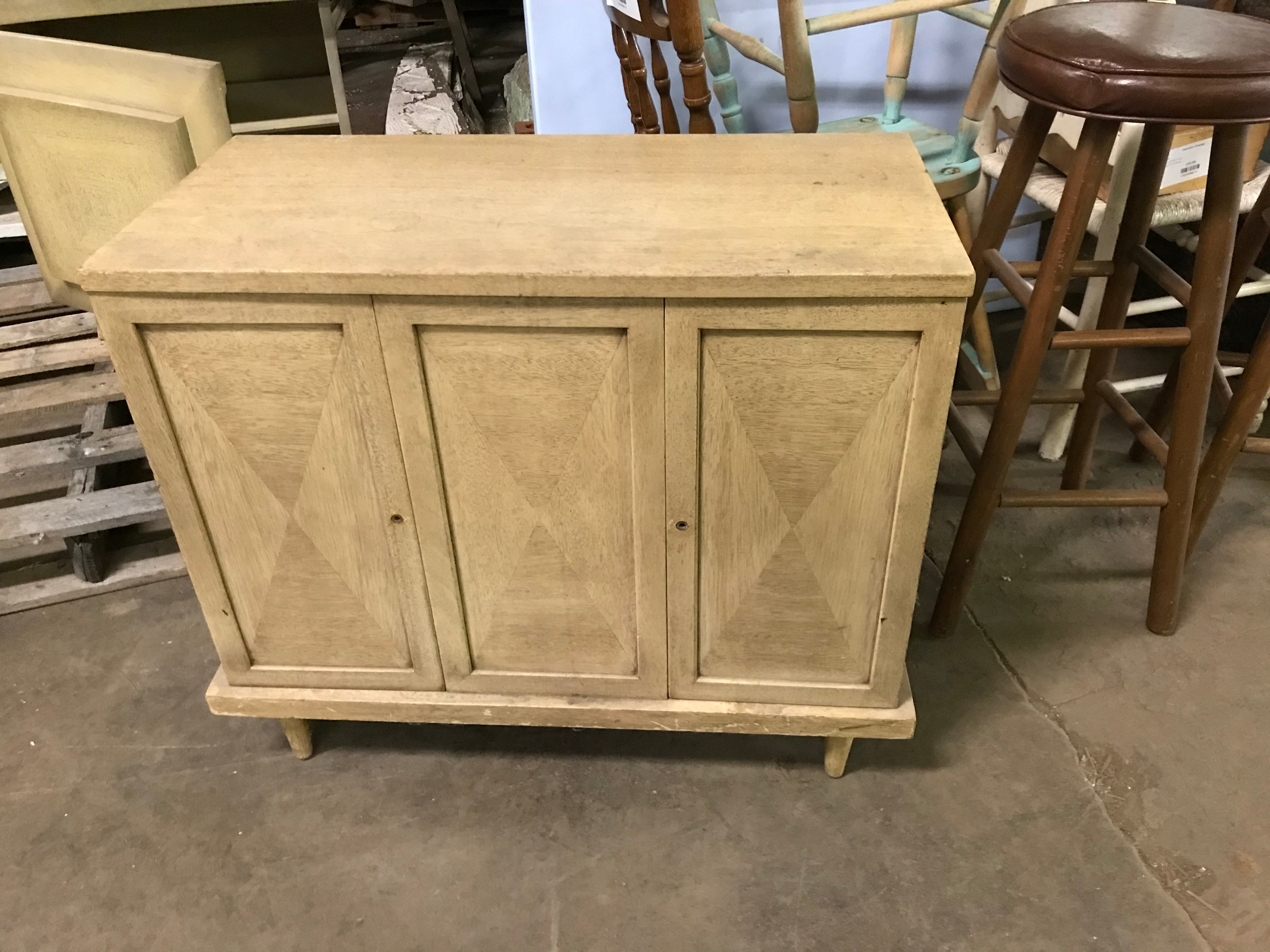 Mid Century Side Table Chest