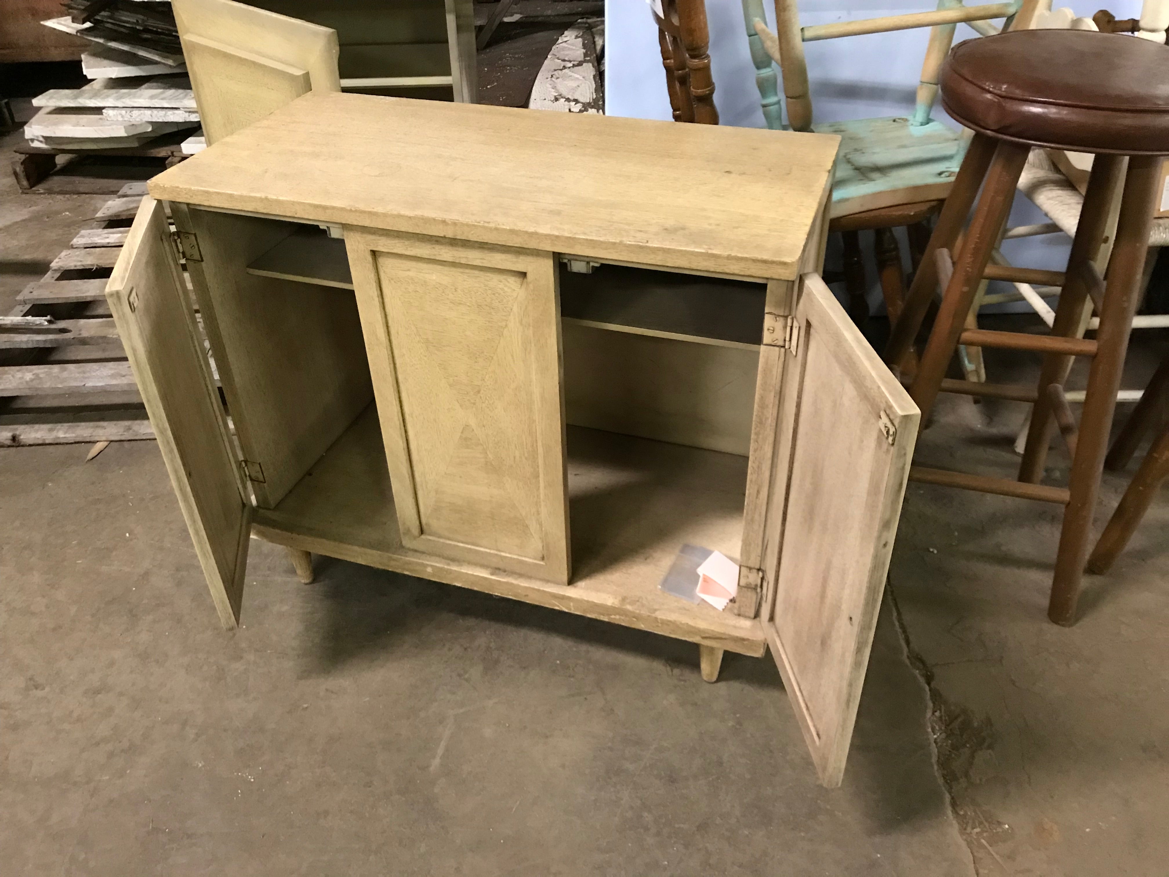 Mid Century Side Table Chest