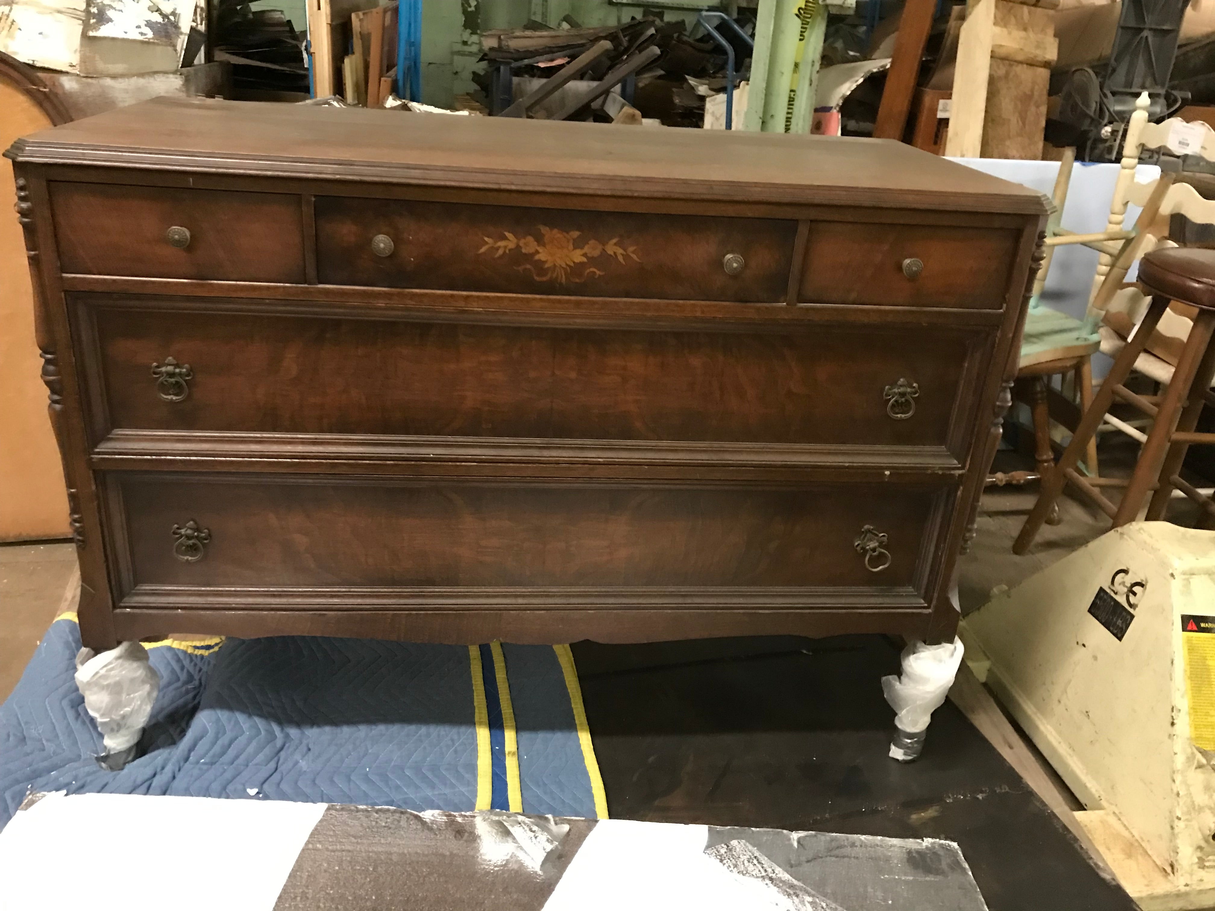 Antique Three Piece Bedroom Set