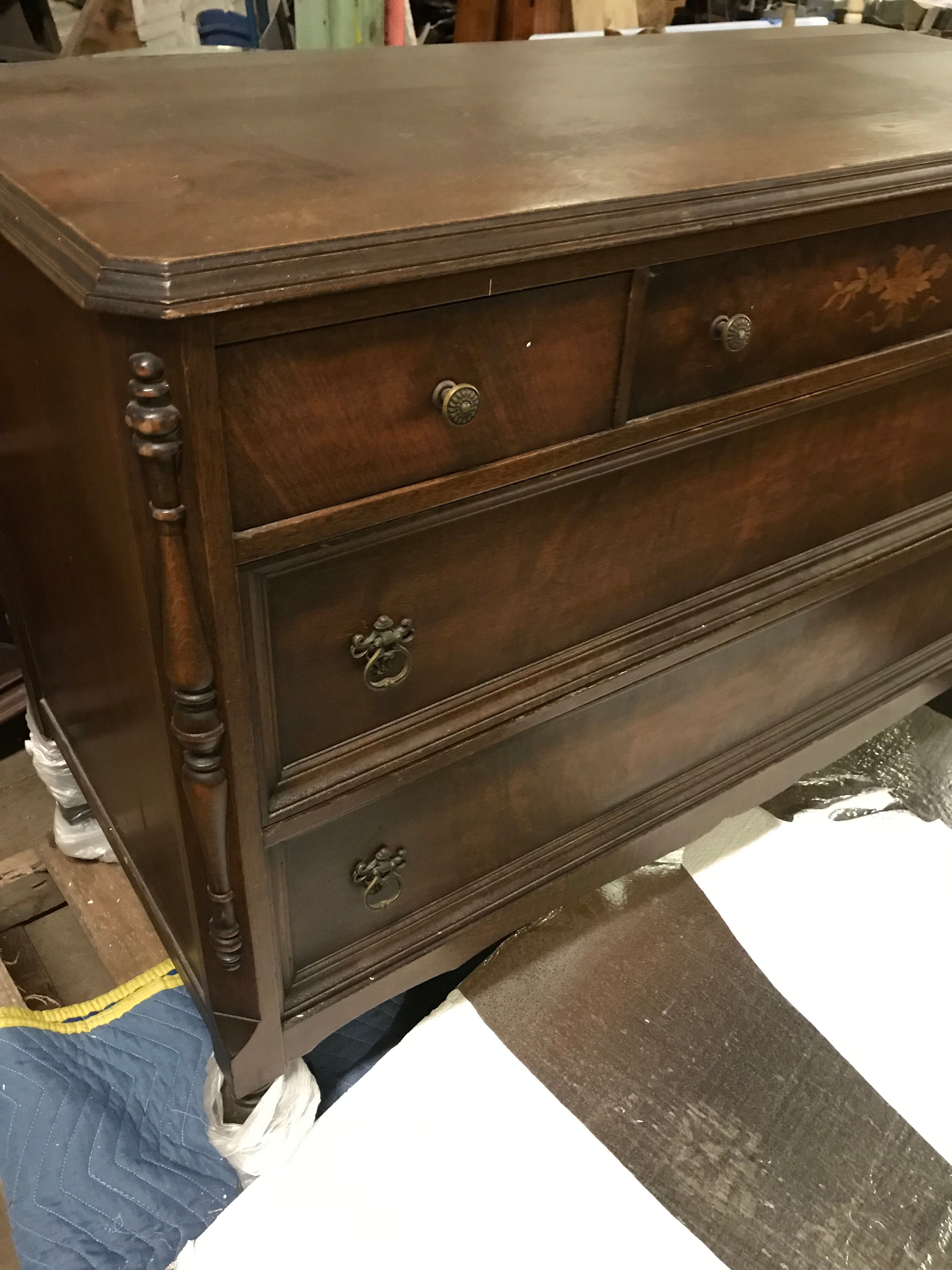 Antique Three Piece Bedroom Set