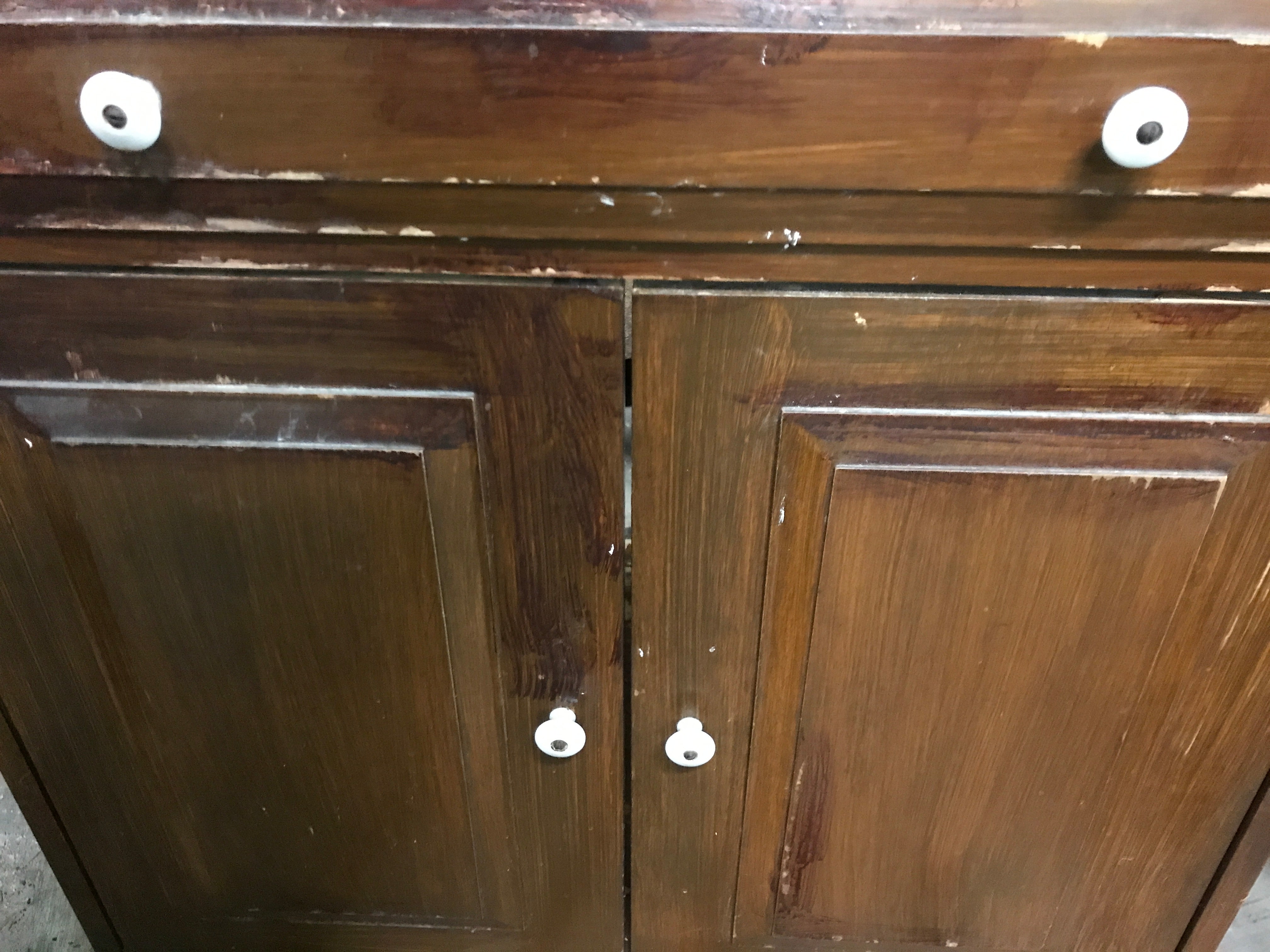 Vintage Vanity Sink Cabinet 27"