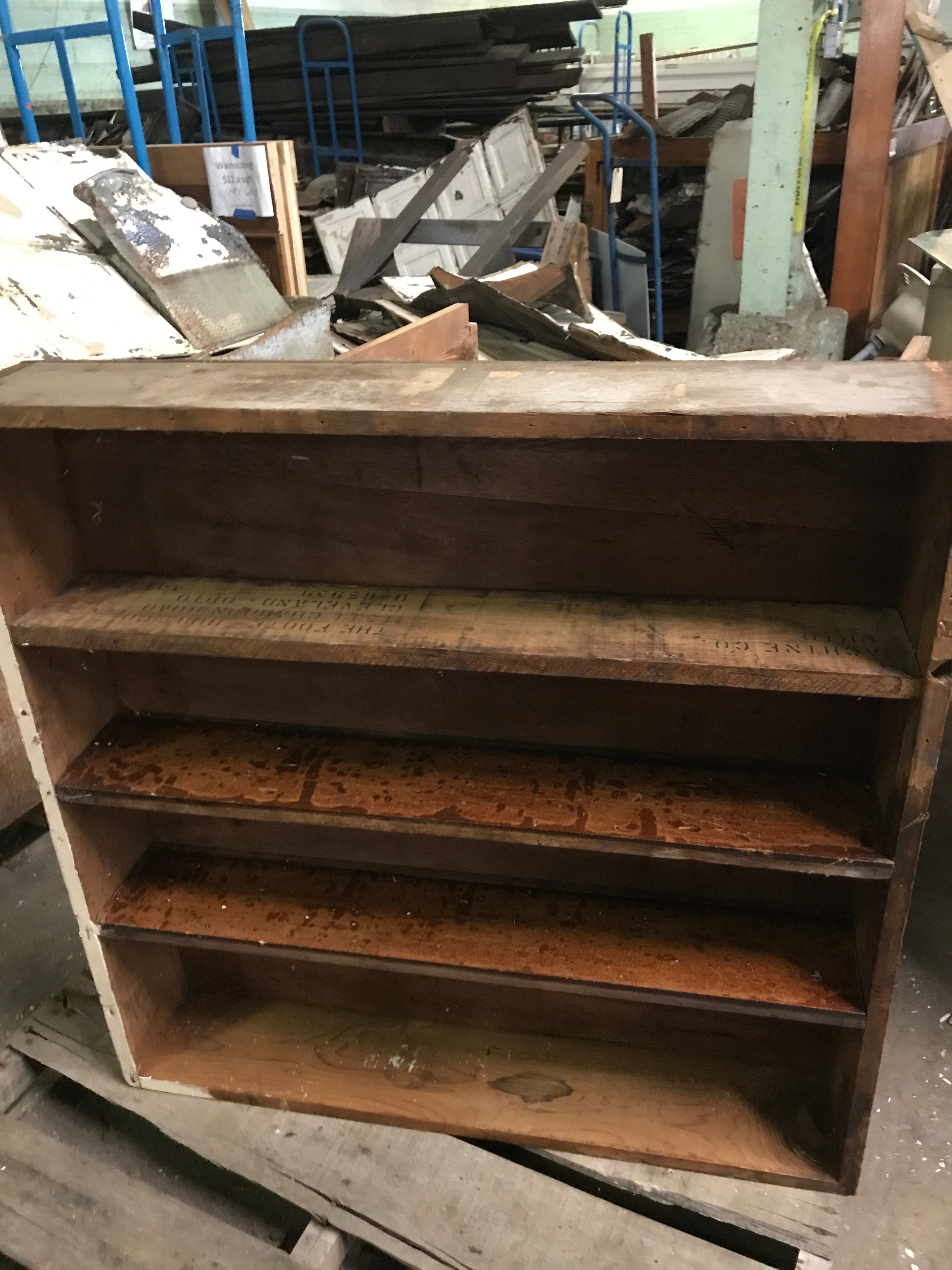 Wood Wall Shelf Unit