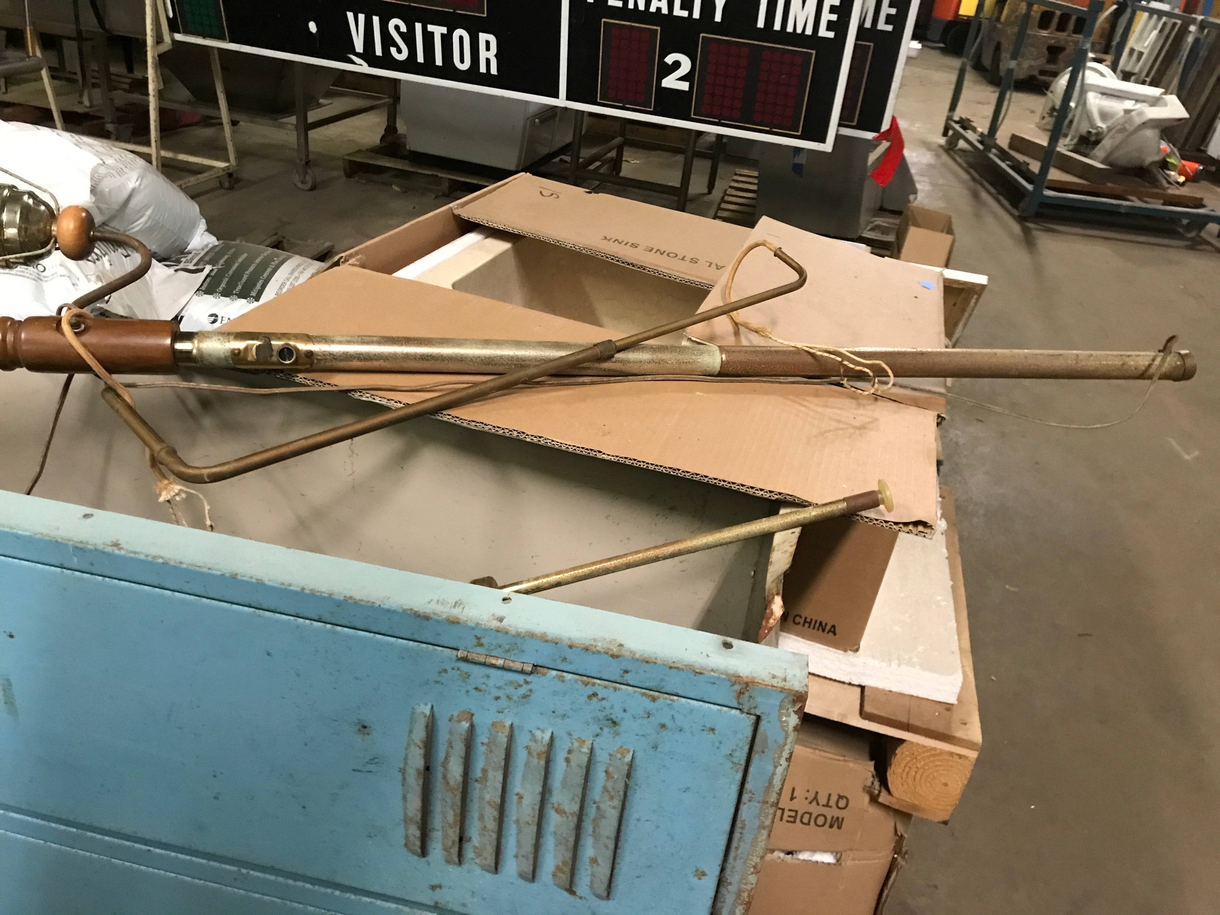 Vintage Floor Tension Lamp