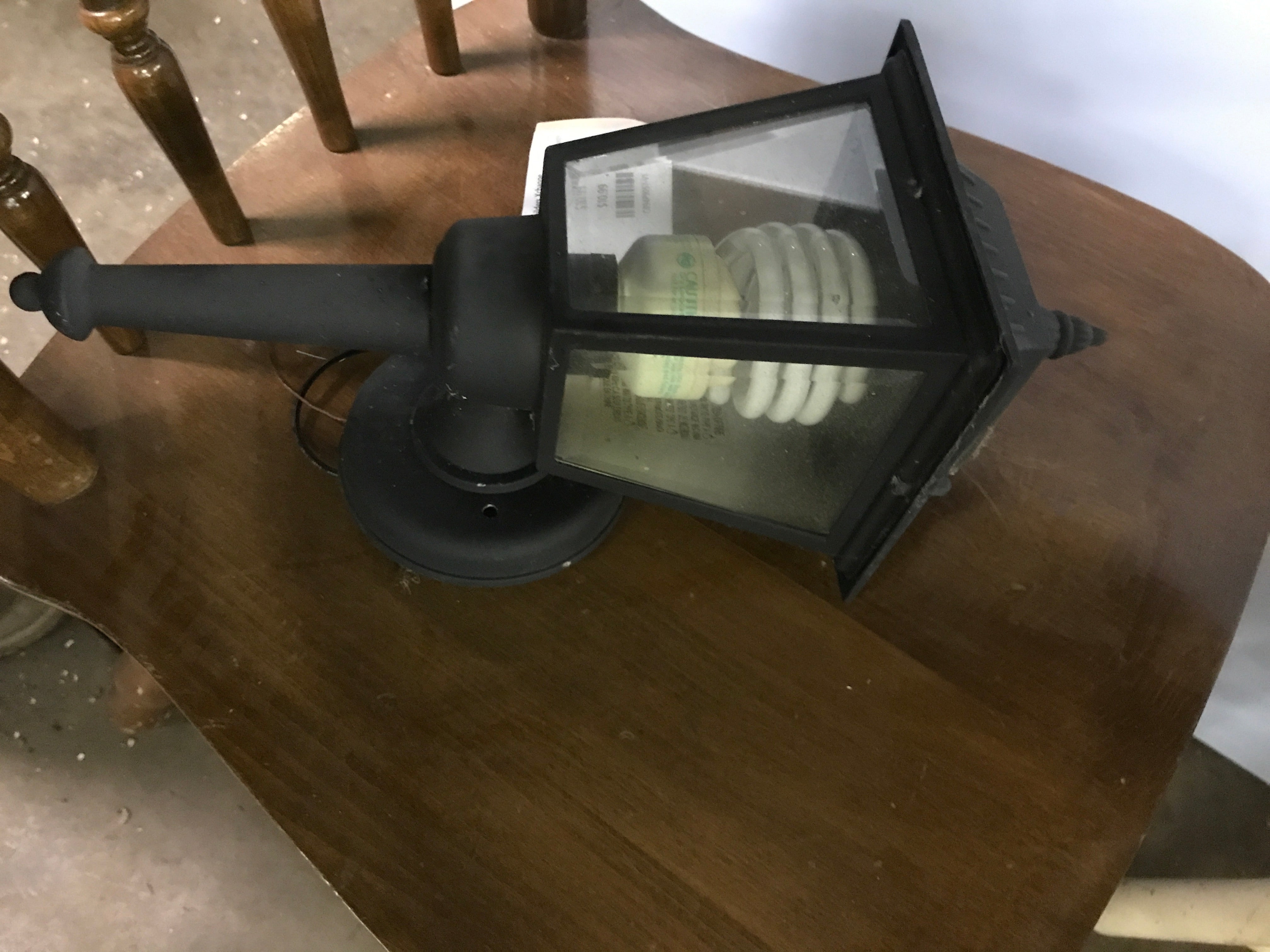 Exterior Sconce Light - Black