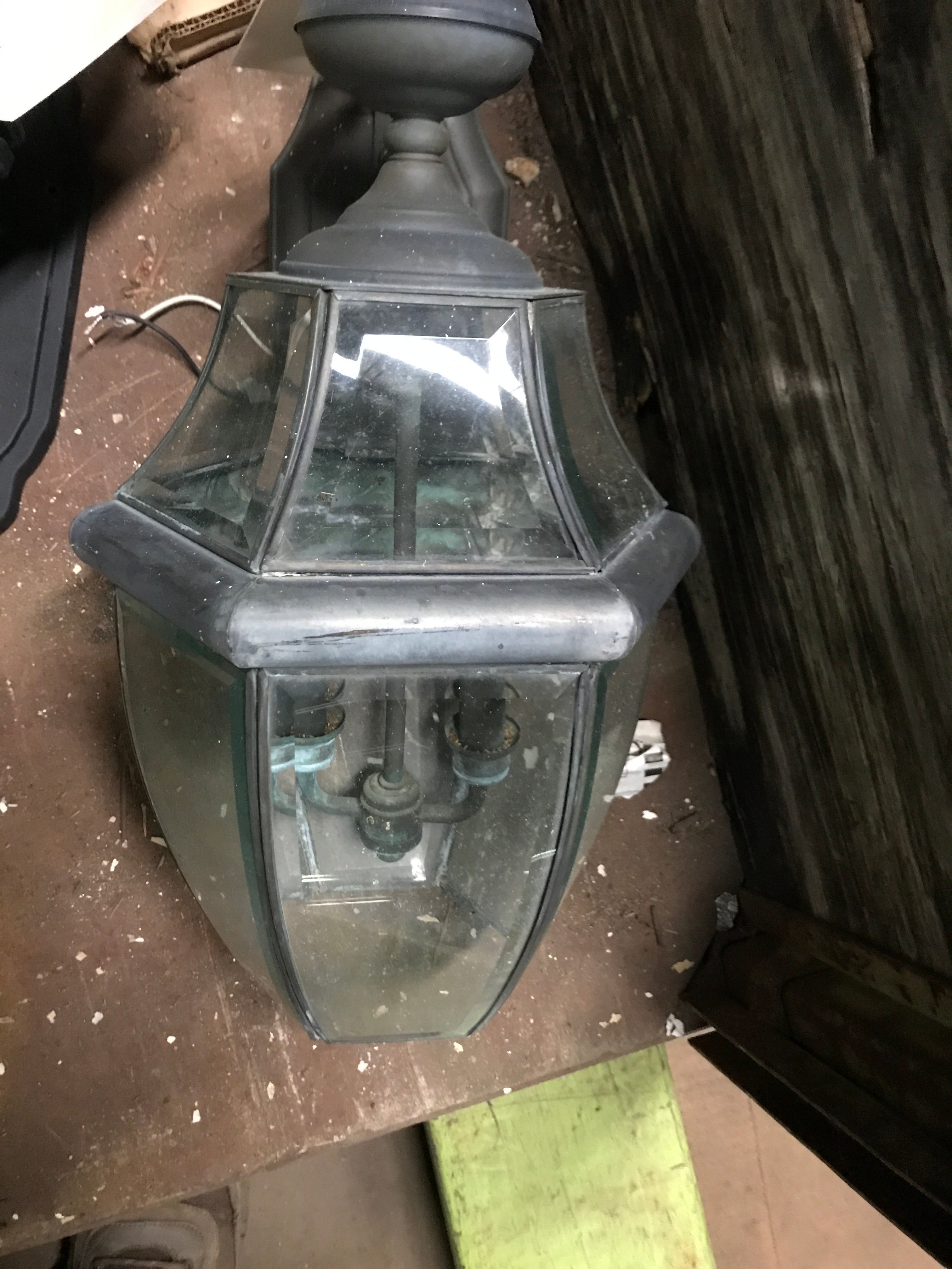 Exterior Sconce  Bronze   22"