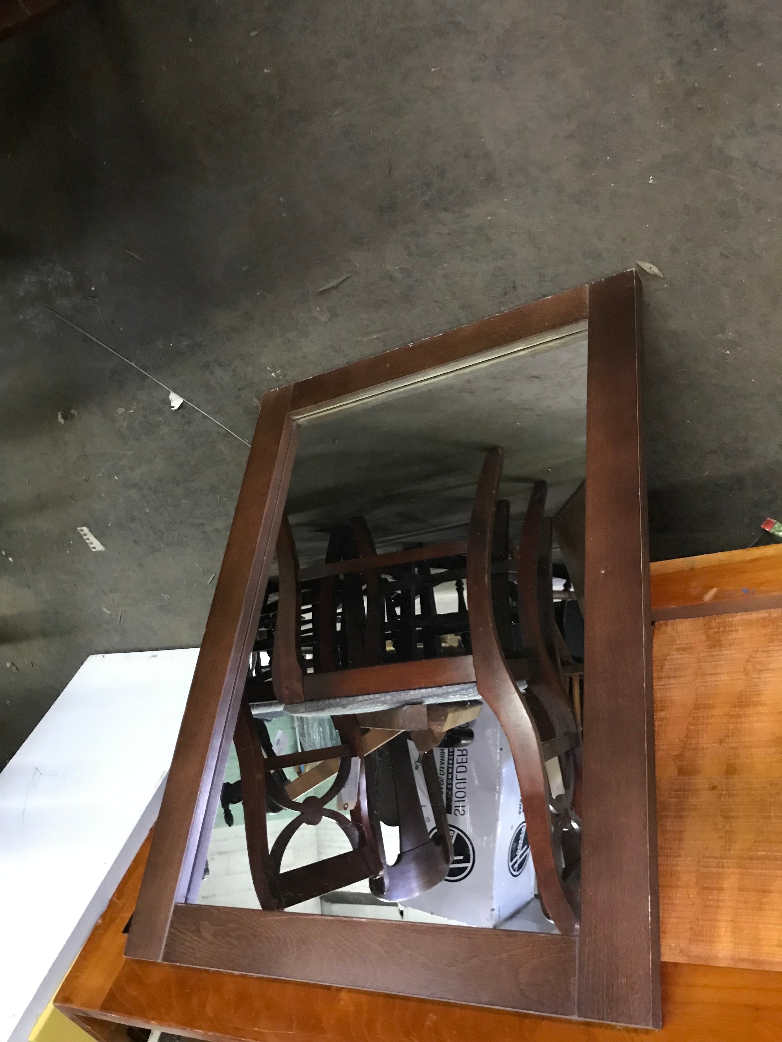 Wood Framed Mirror