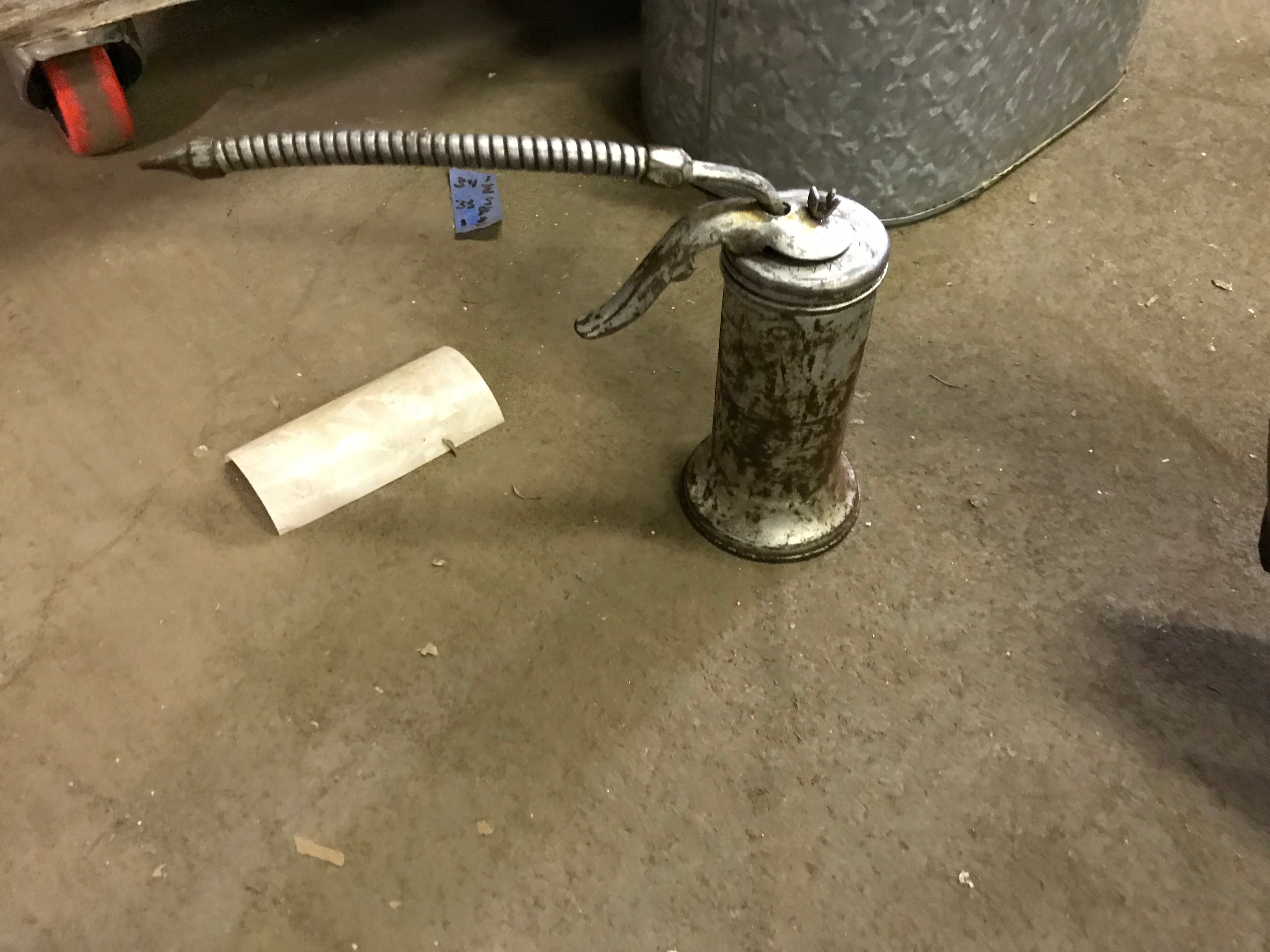 Oil Can with Flexible Spout