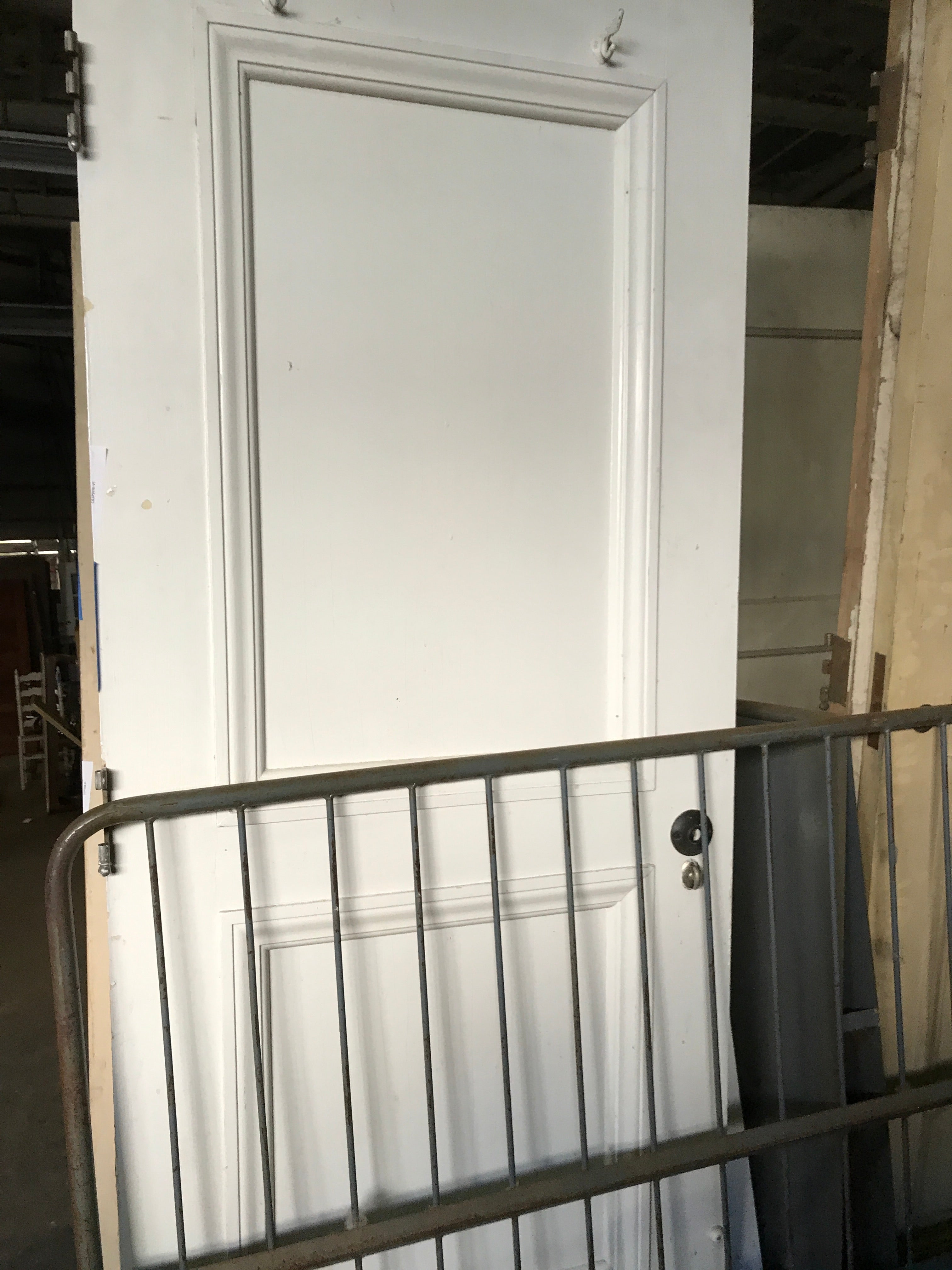 Wood Door 32" x 80" x 1 3/4" mirror on one side
