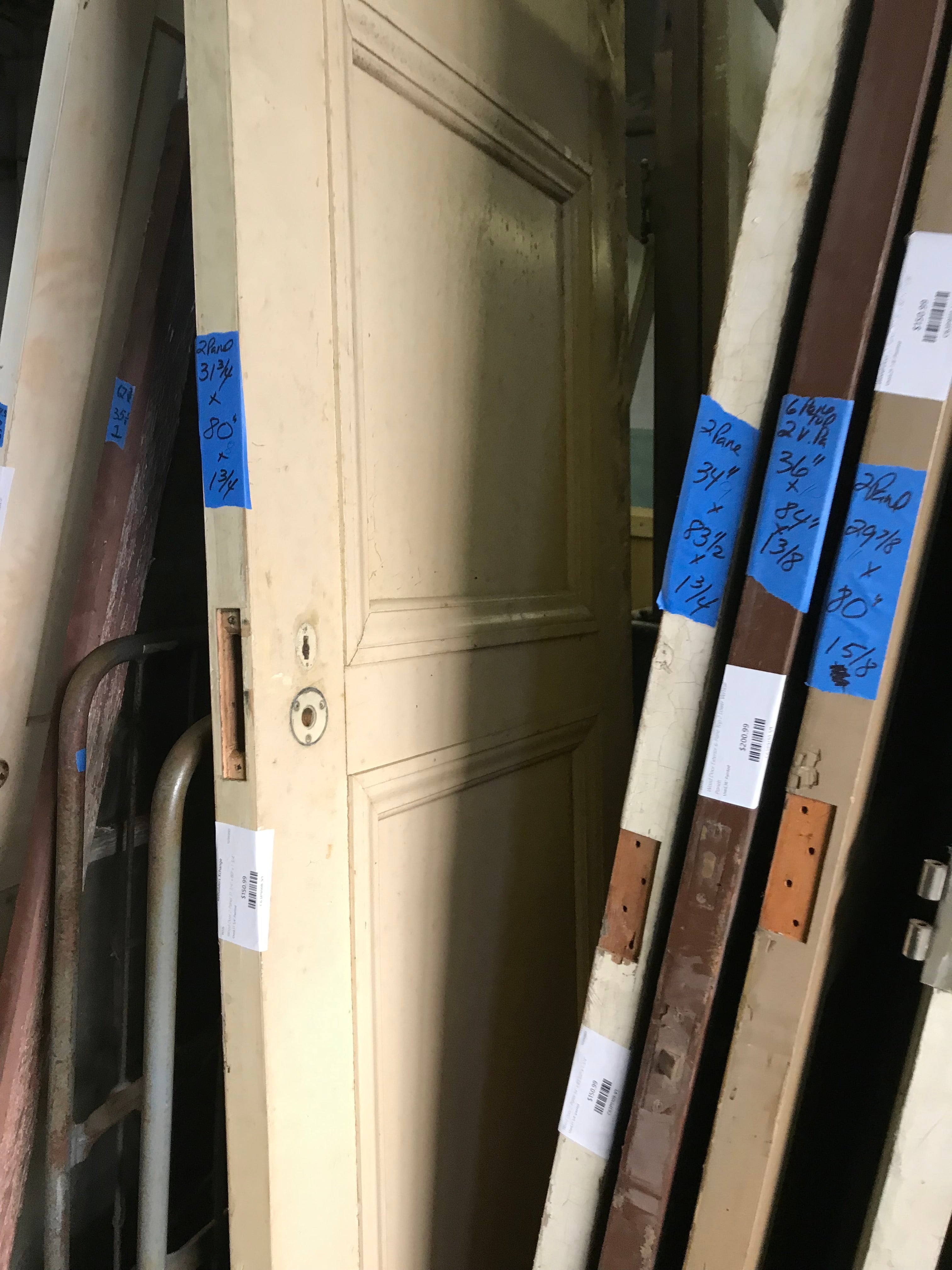 Wood Door 2-Panel 31 3/4" x 80" x 1 3/4"