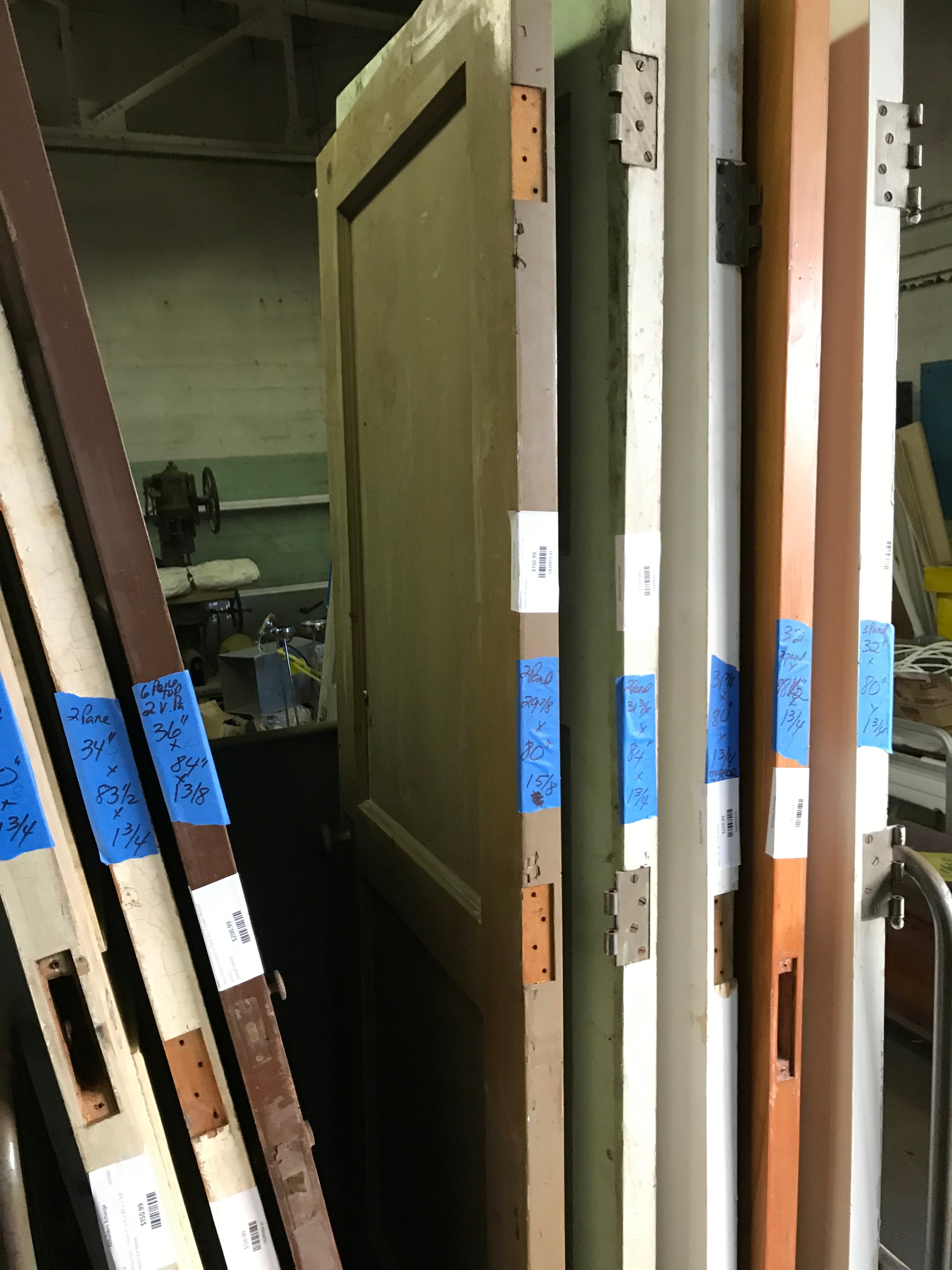 Wood Door 2-Panel 297/8" x 80" x 1 5/8'